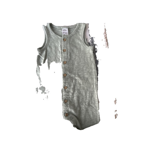 Baby Starters Unisex Mint Romper Size: 18 months Mint