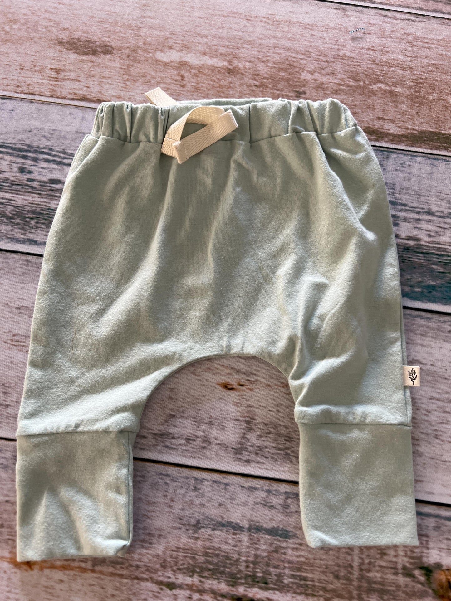 BabySprouts co Unisex Mint Pants Size: 3-6 months Mint