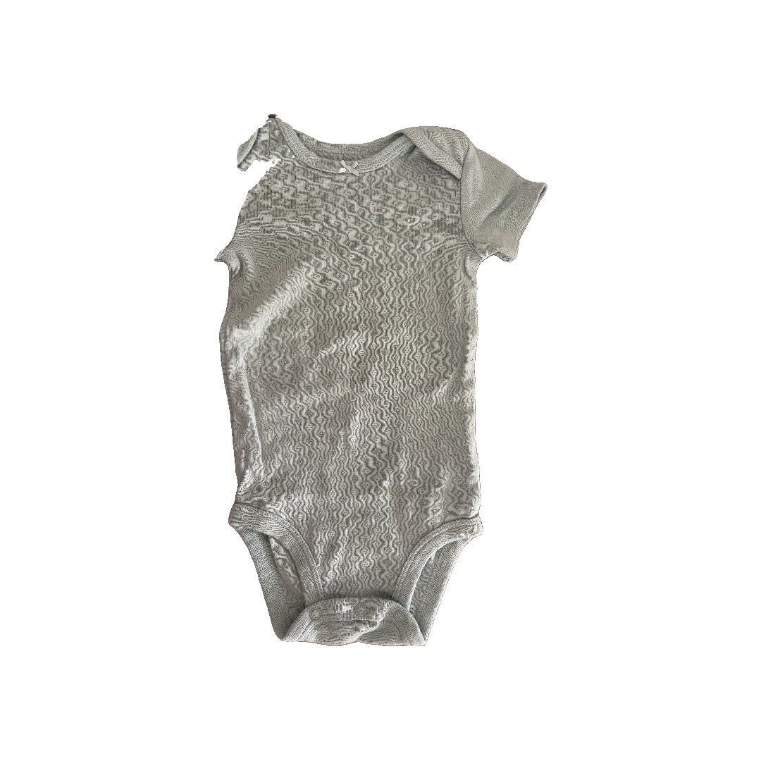Carters Girls Mint Onesie Size: 6-9 months Mint