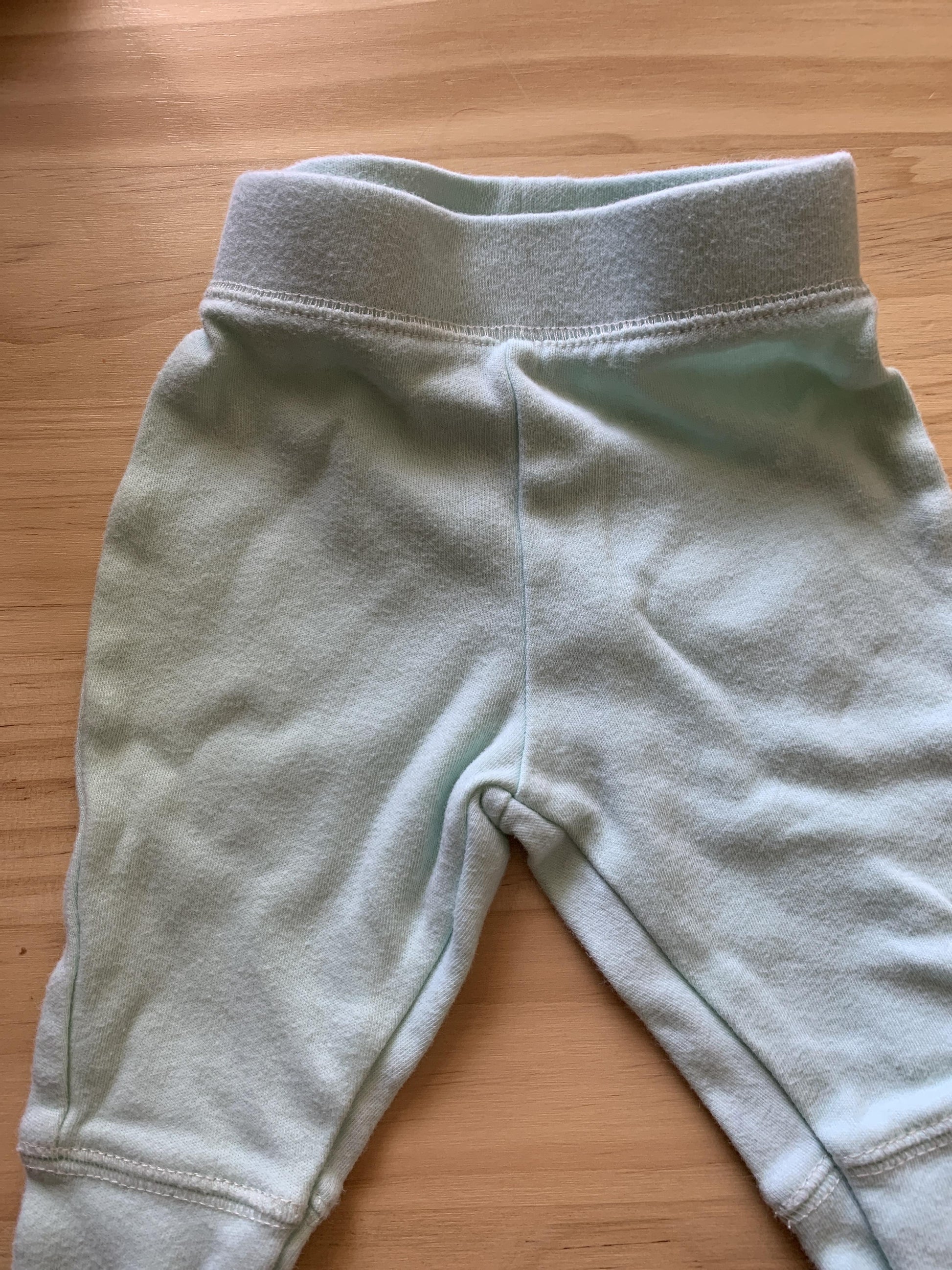 Boys Mint Pants Size: Newborn Mint
