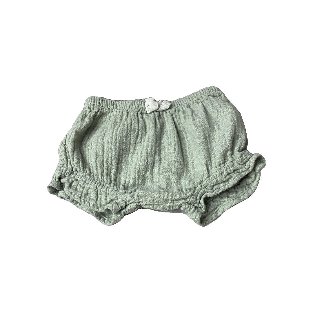 Oliver & Rain Girls Mint Shorts Size: 6 months Mint