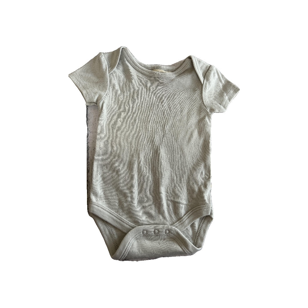 Rabbit Bear Girls Mint Onesie Size: 6-9 months Mint