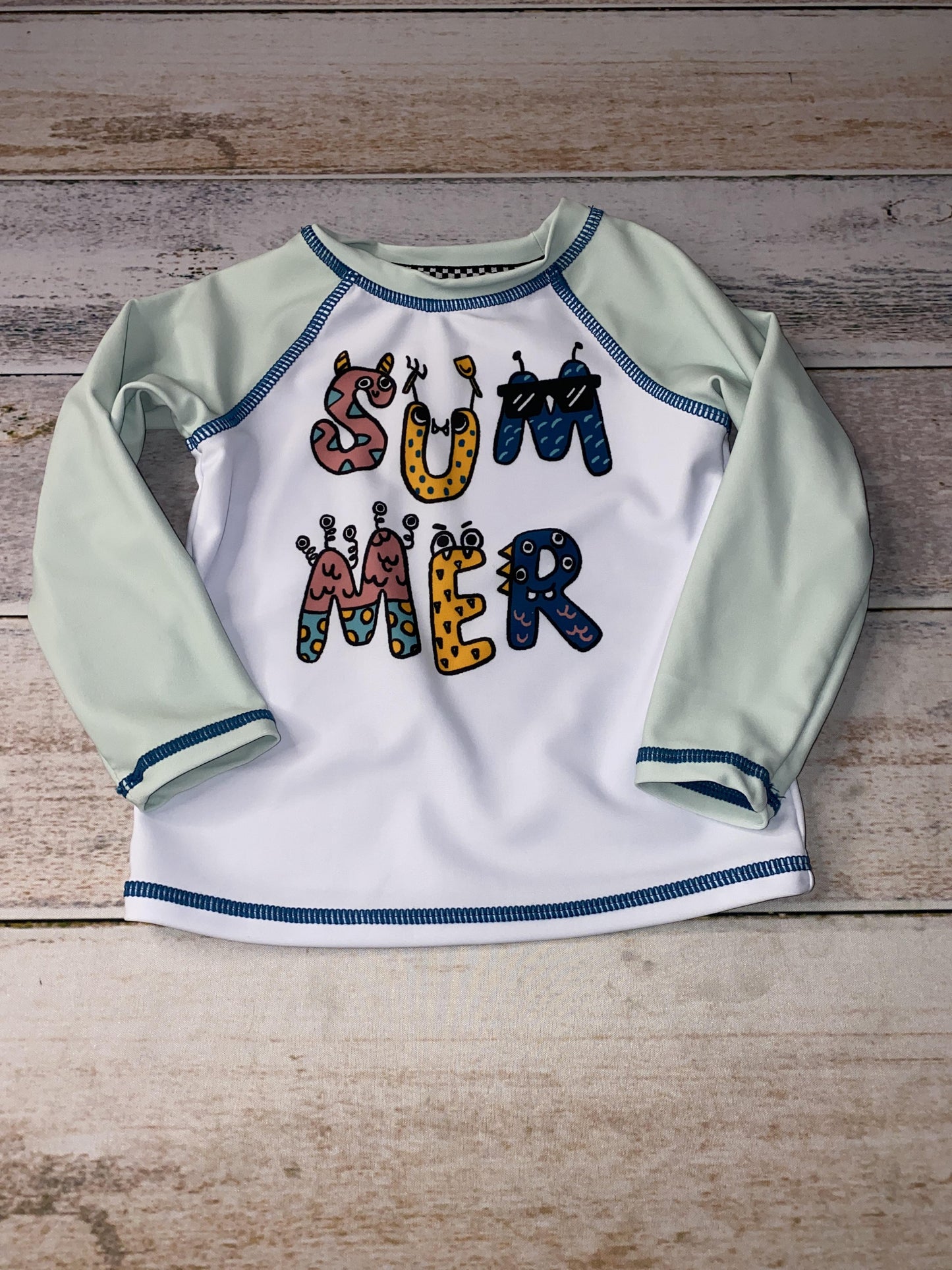 Sovereign Code Boys Mint Swimwear Size: 12 months Mint