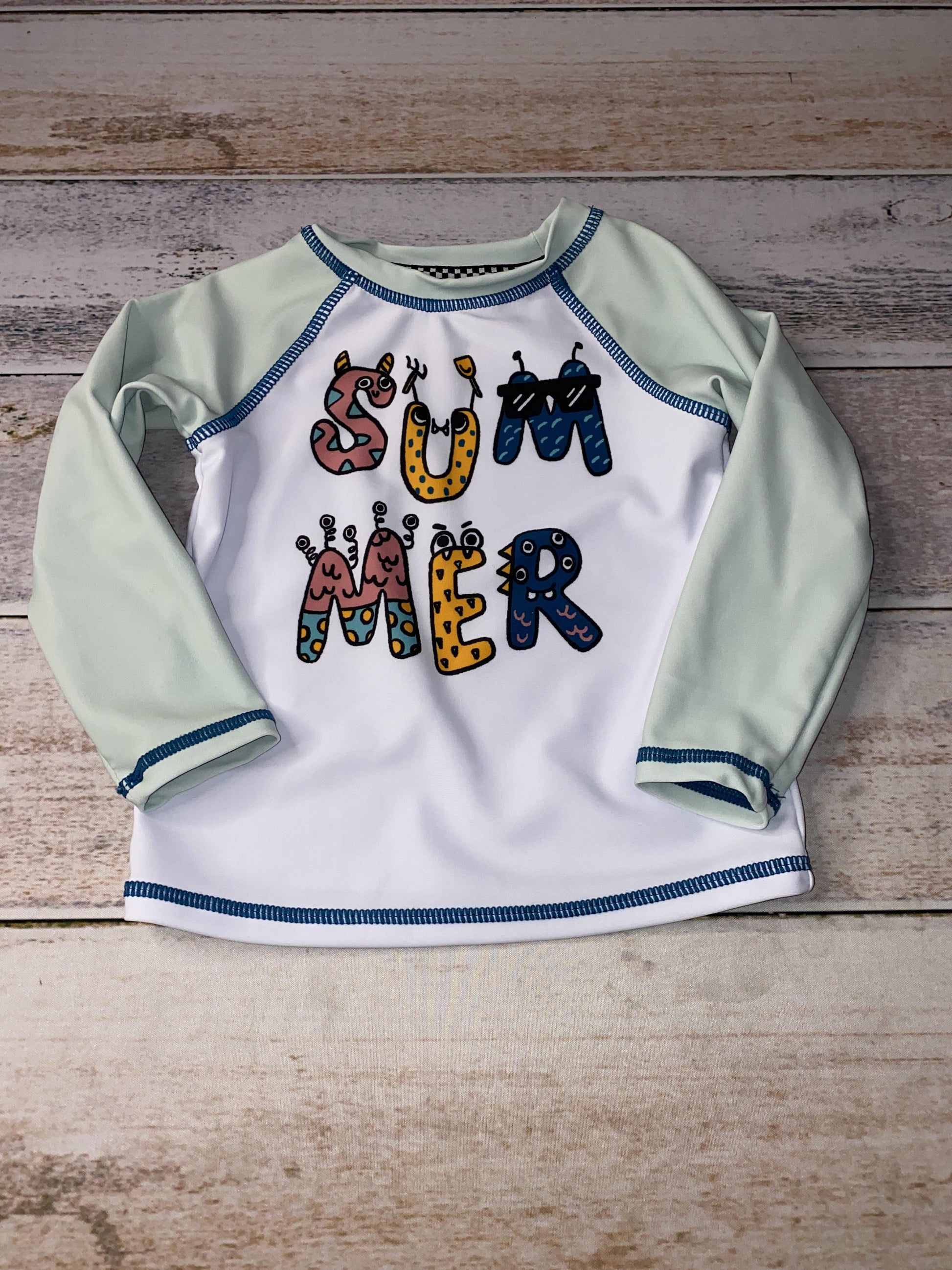 Sovereign Code Boys Mint Swimwear Size: 12 months Mint