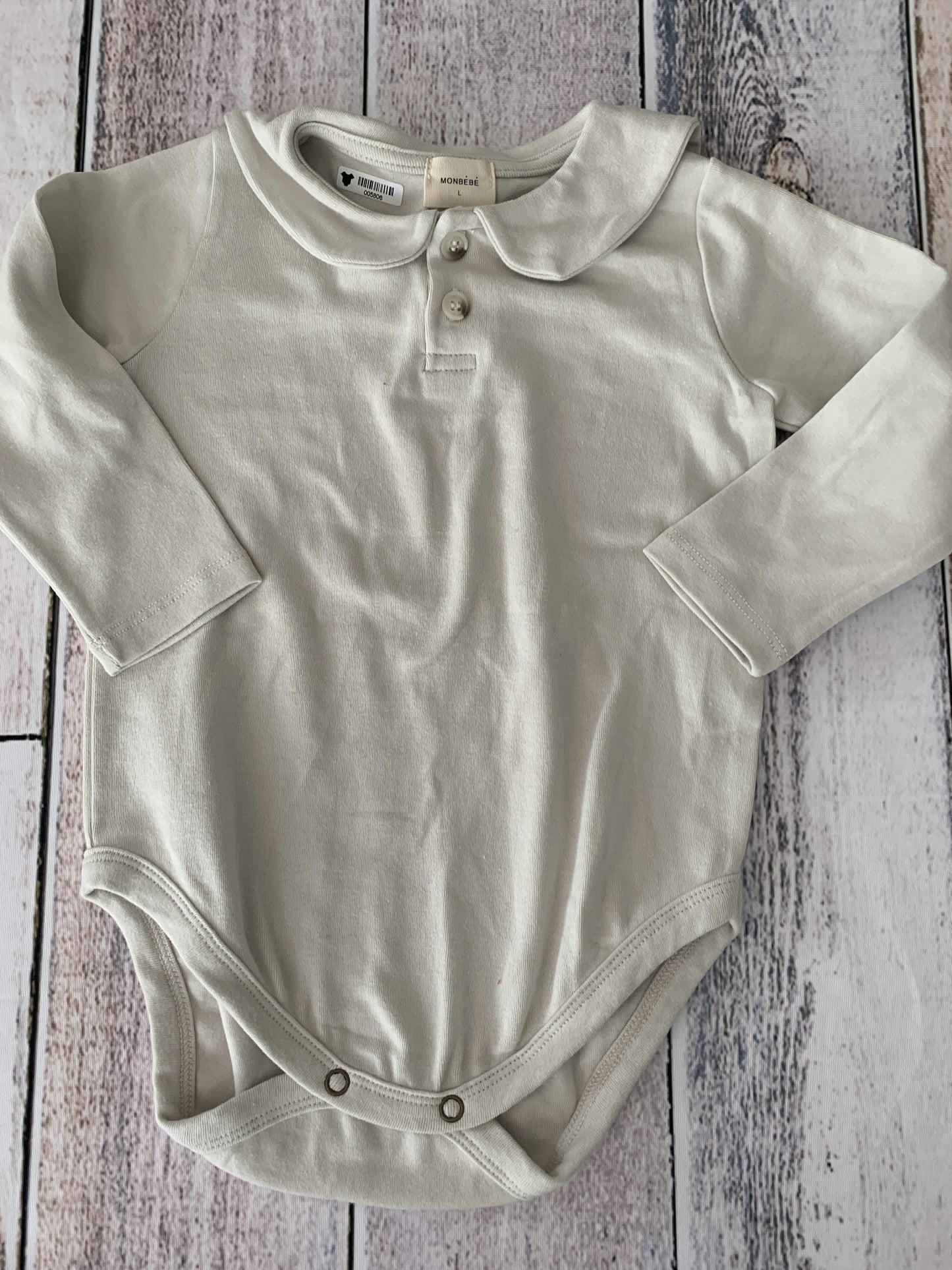 Monbebe Girls Mint Onesie Size: 12-24 months Mint
