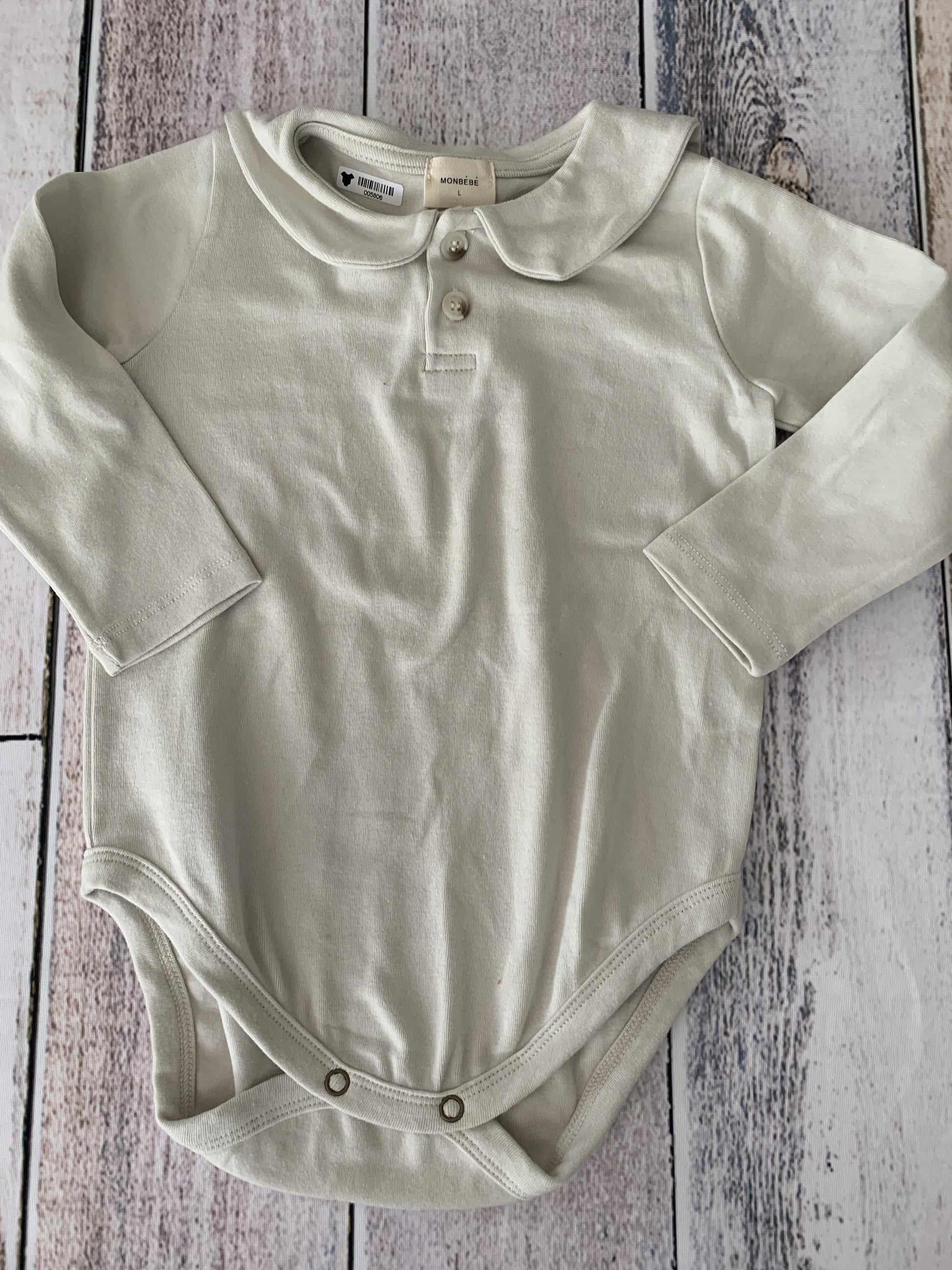 Monbebe Girls Mint Onesie Size: 12-24 months Mint