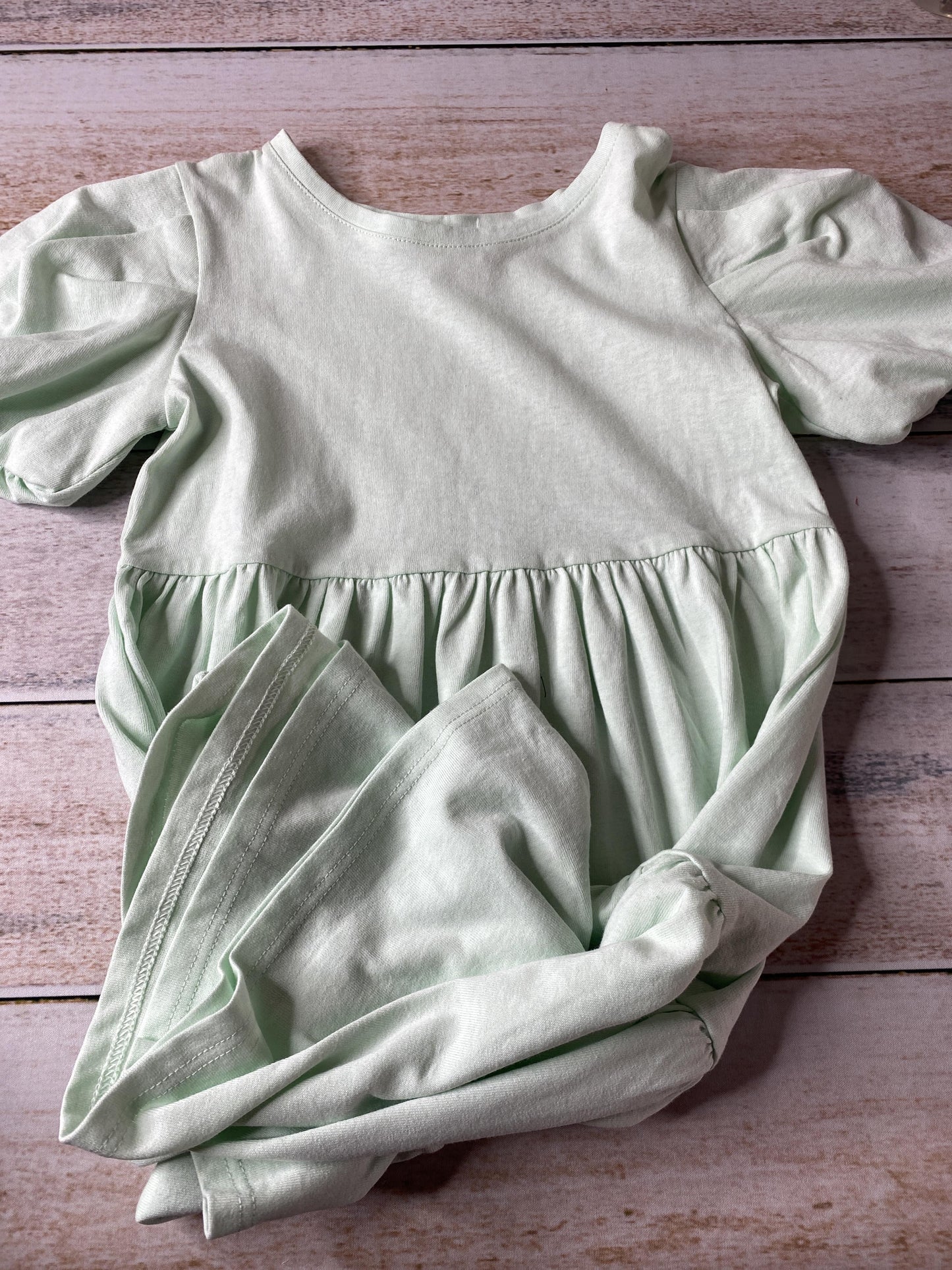 Zara Girls Mint Dress Size: 7 Mint