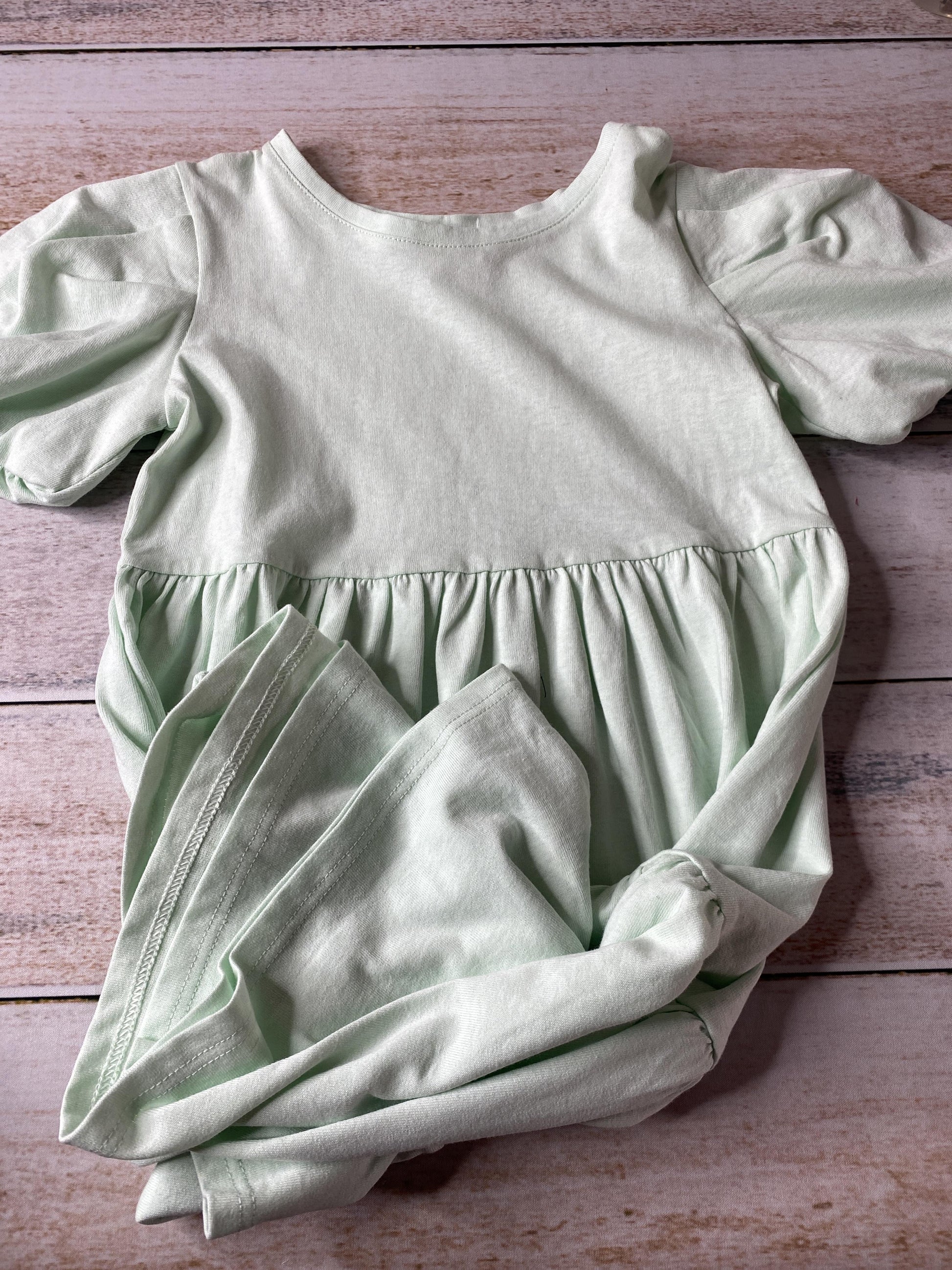 Zara Girls Mint Dress Size: 7 Mint