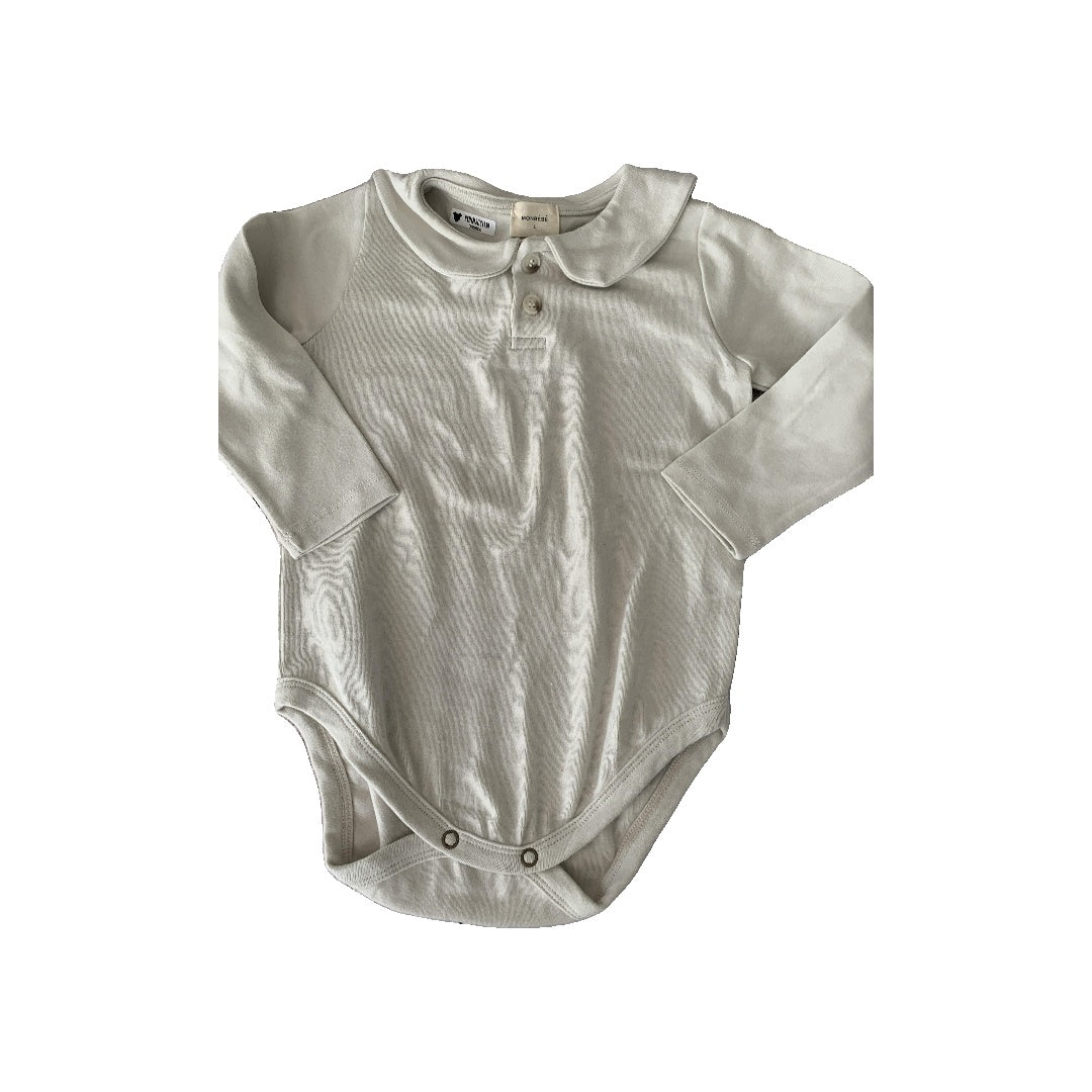 Monbebe Girls Mint Onesie Size: 12-24 months Mint