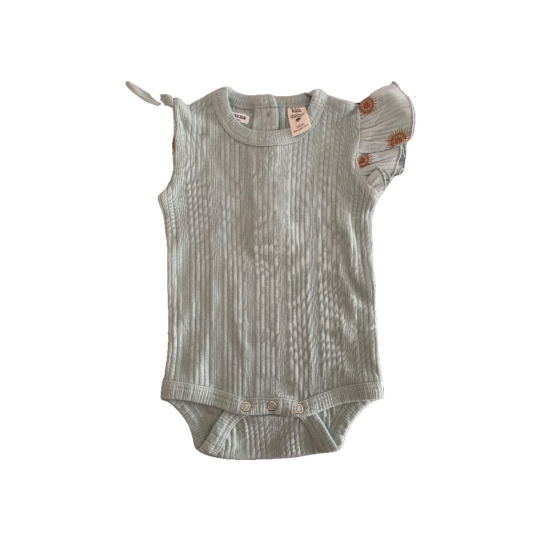 Kate Quinn Girls Mint Onesie Size: 3-6 months Mint