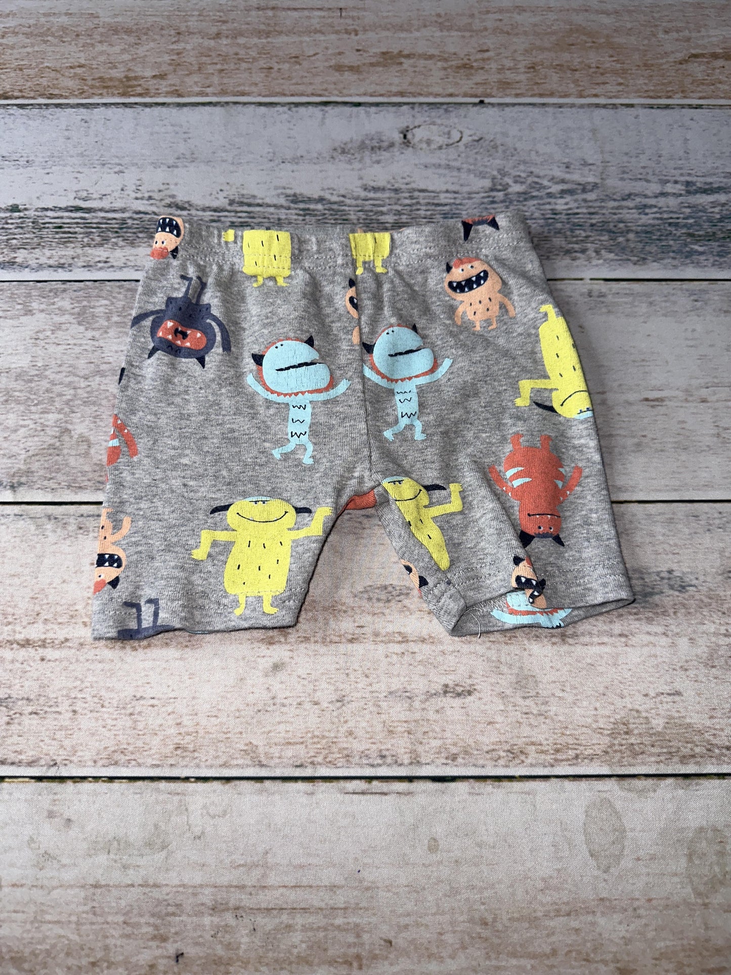 Carters Boys Monsters | Grey Pajamas Size: 18 months Monsters | Grey