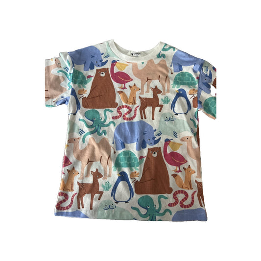 H&M Unisex Multi | animals T-Shirt Size: 3T Multi | animals
