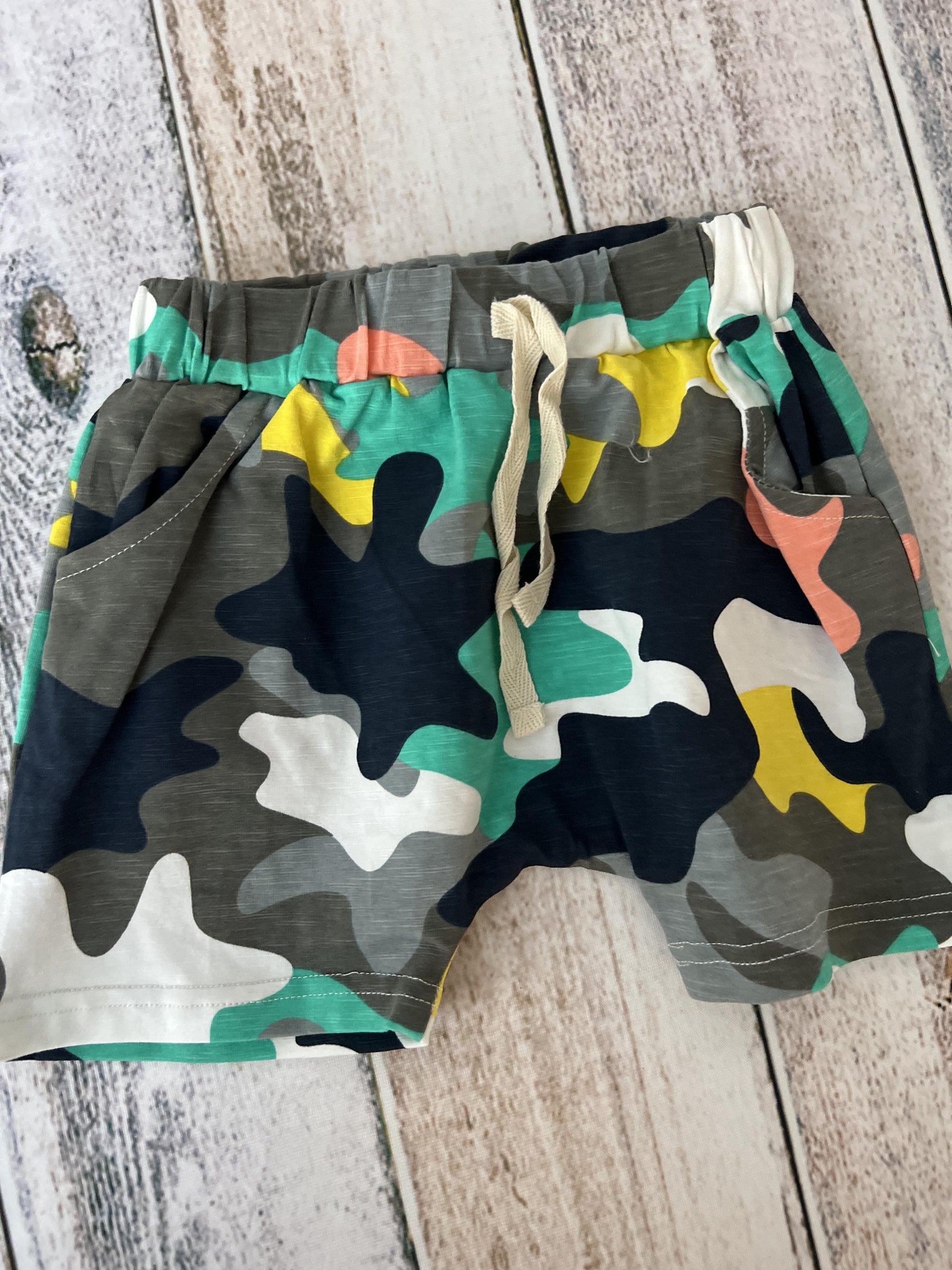 Baby Panache Boys Multi | Camo Shorts Size: 18 months Multi | Camo