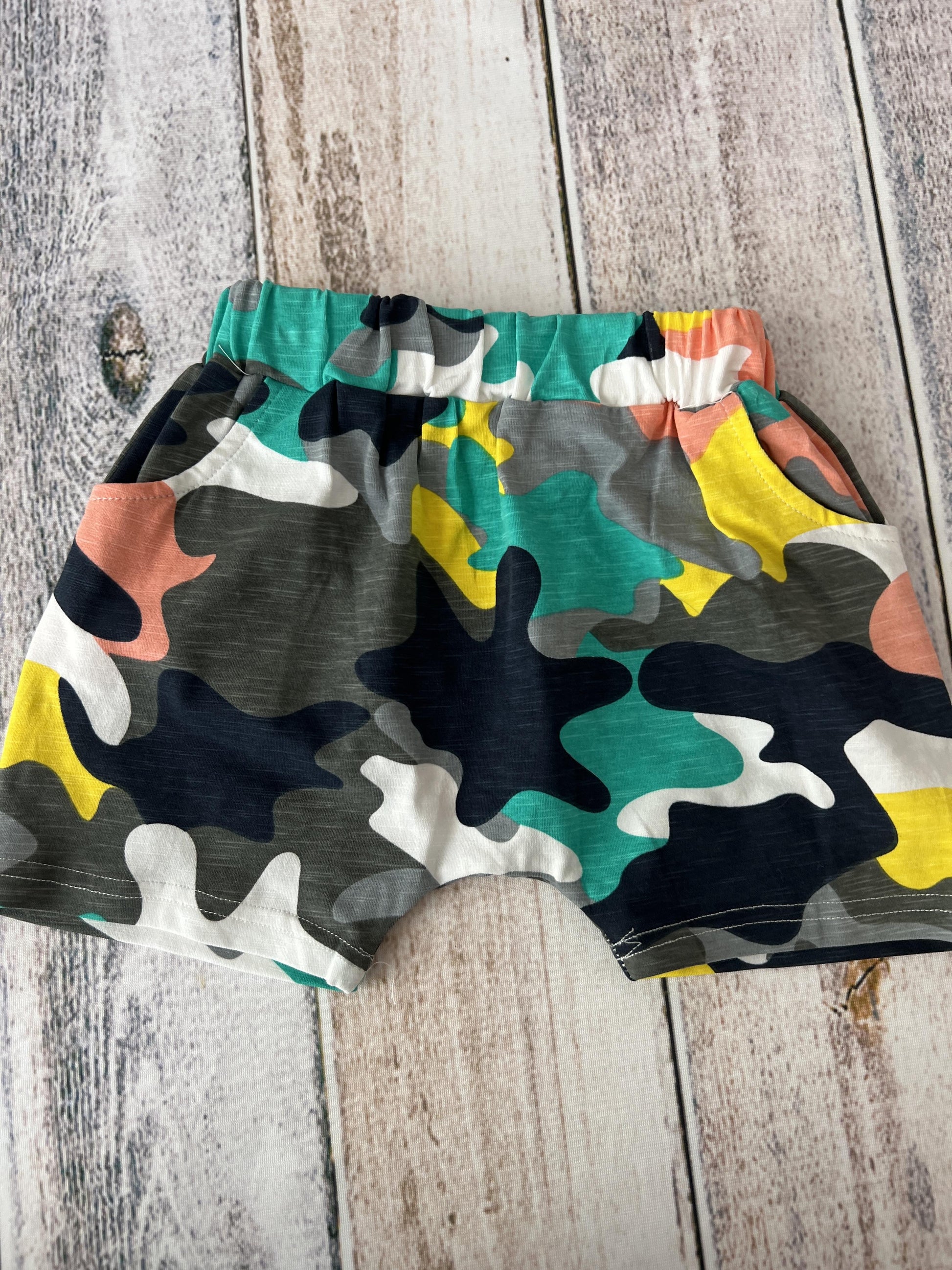 Baby Panache Boys Multi | Camo Shorts Size: 18 months Multi | Camo