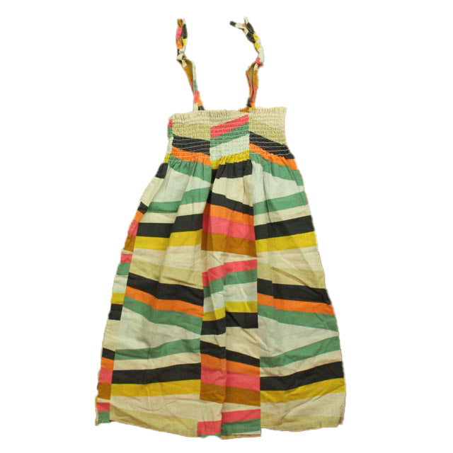 Tea Girls Multi Color Dress Size: 6 Years