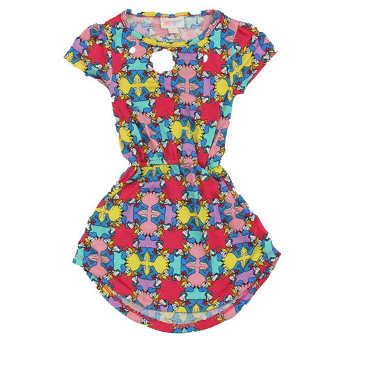 LuLaRoe Girls Multi | Donald Dress Size: 2T Multi | Donald