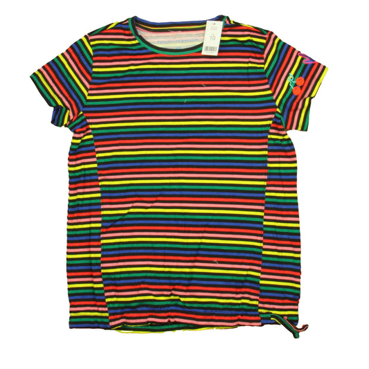 Rockets Of Awesome Girls Multi | Stripes T-Shirt Size: 10 Years