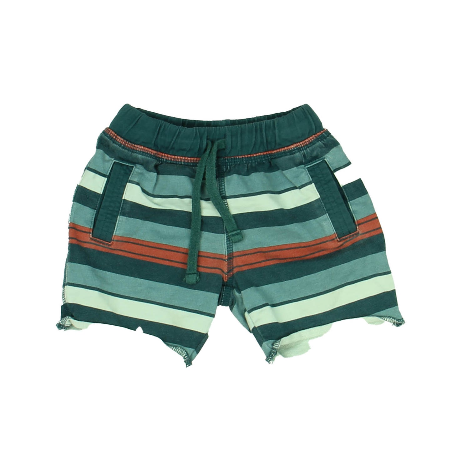 Tea Boys Multi | Stripes Shorts Size: 9-12 Months