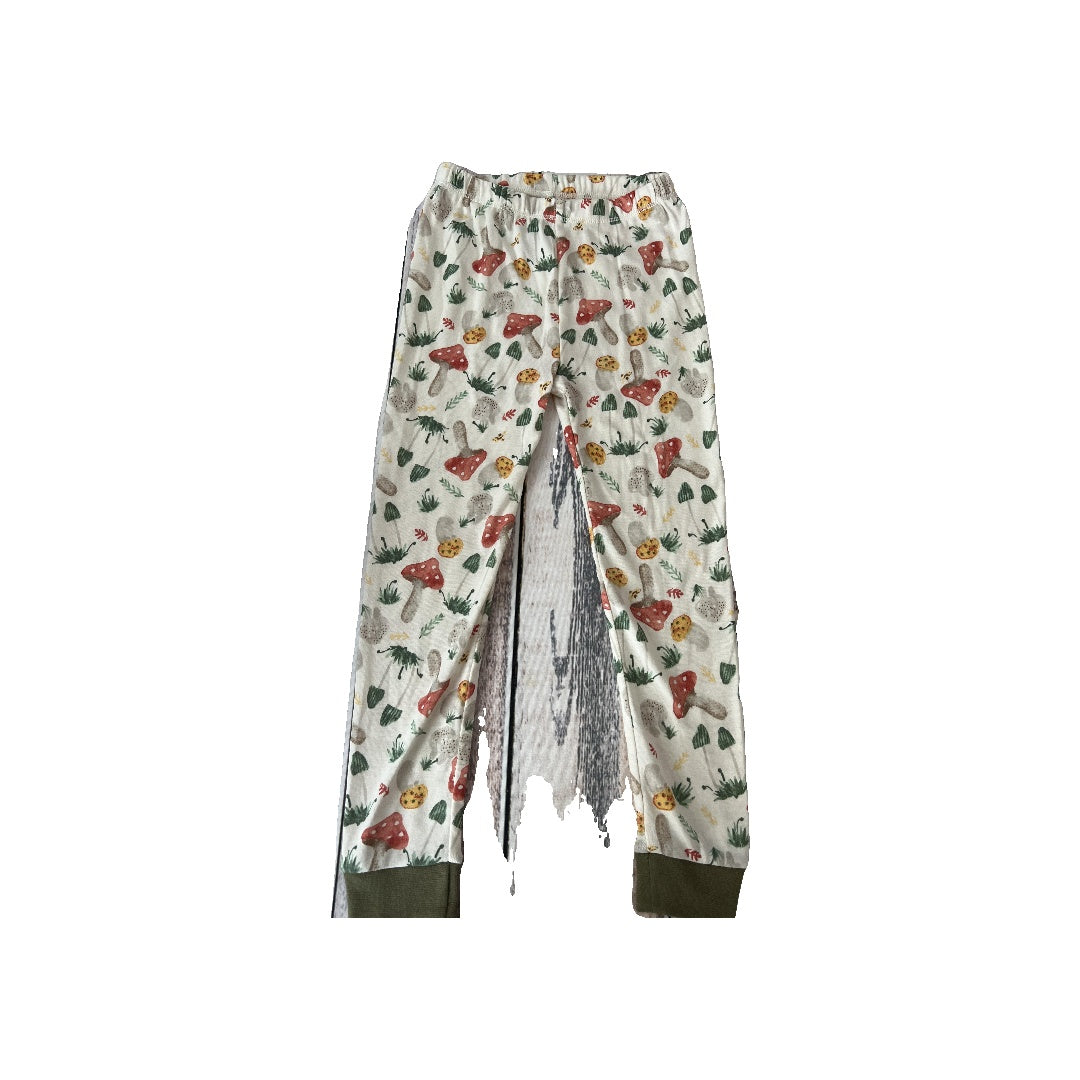 Burt's Bees Unisex Mushrooms Pajamas Size: 5 Mushrooms