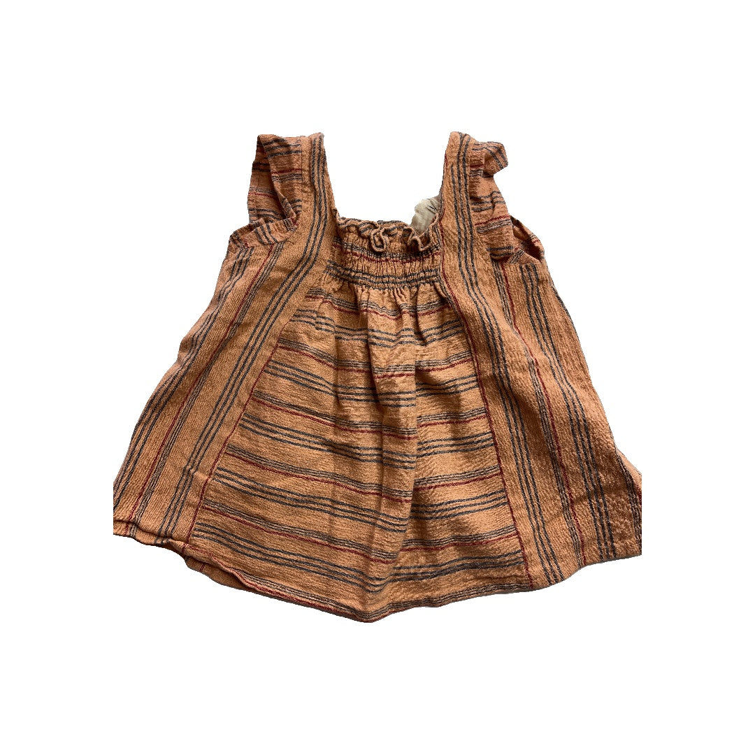 Bon Ton Girls Mustard | orange Tank Top Size: 2T Mustard | orange