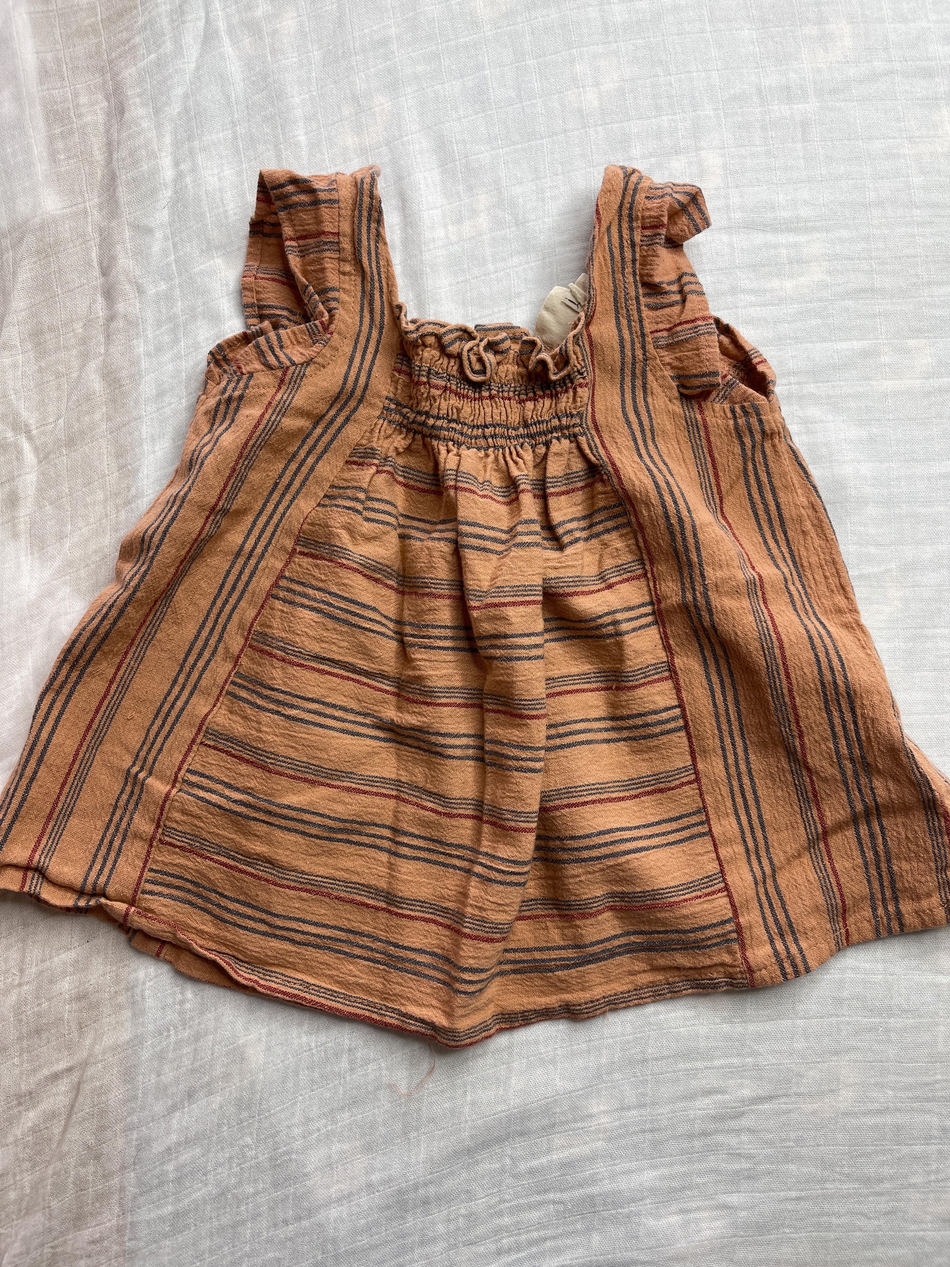 Bon Ton Girls Mustard | orange Tank Top Size: 2T Mustard | orange