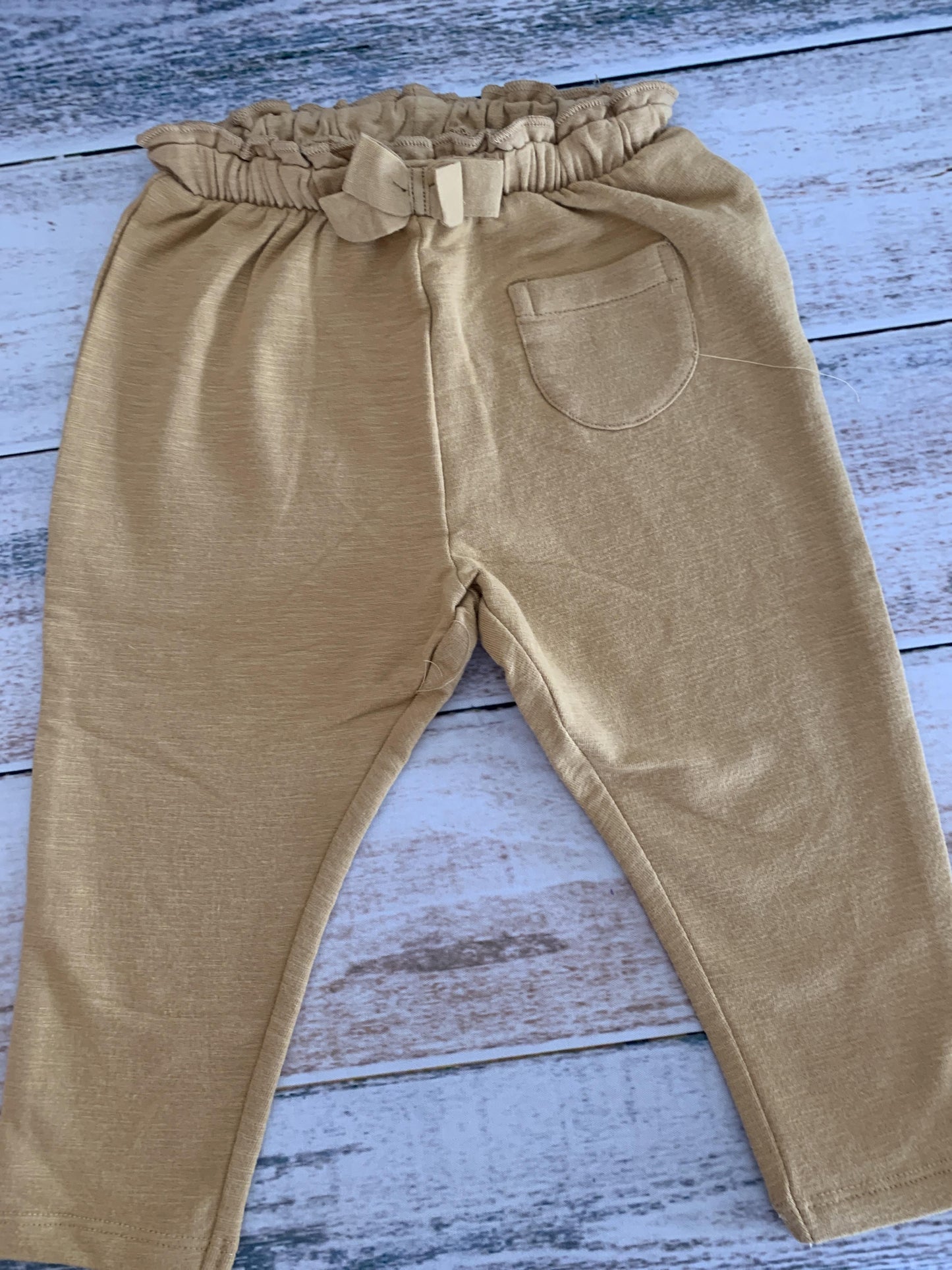 Zara Girls Mustard Pants Size: 12-18 months Mustard