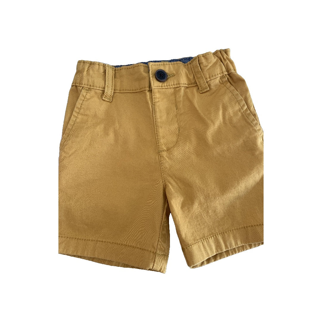 OshKosh Unisex Mustard Shorts Size: 2T Mustard