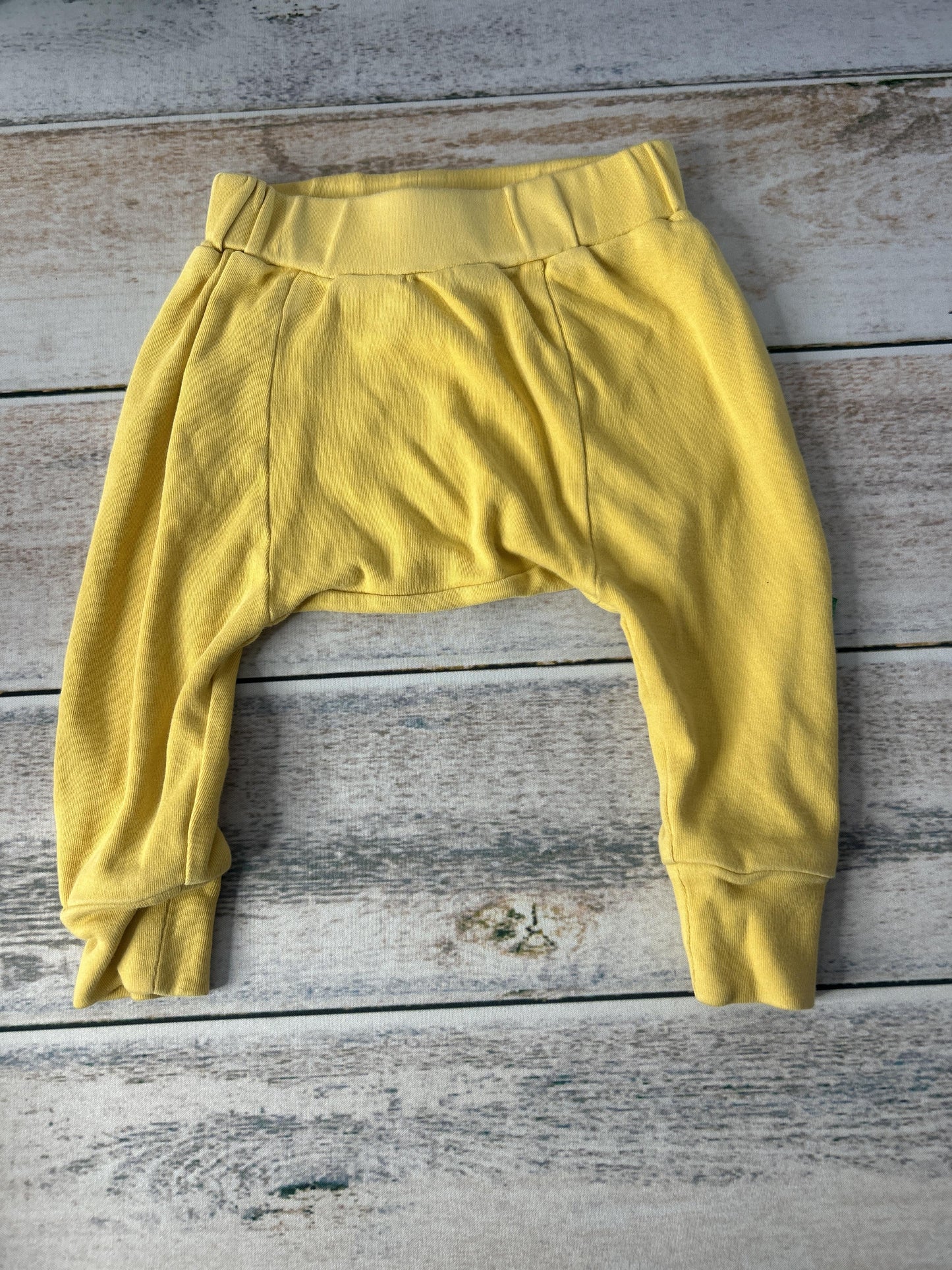 Unisex Mustard Pants Size: 6-Mar Mustard