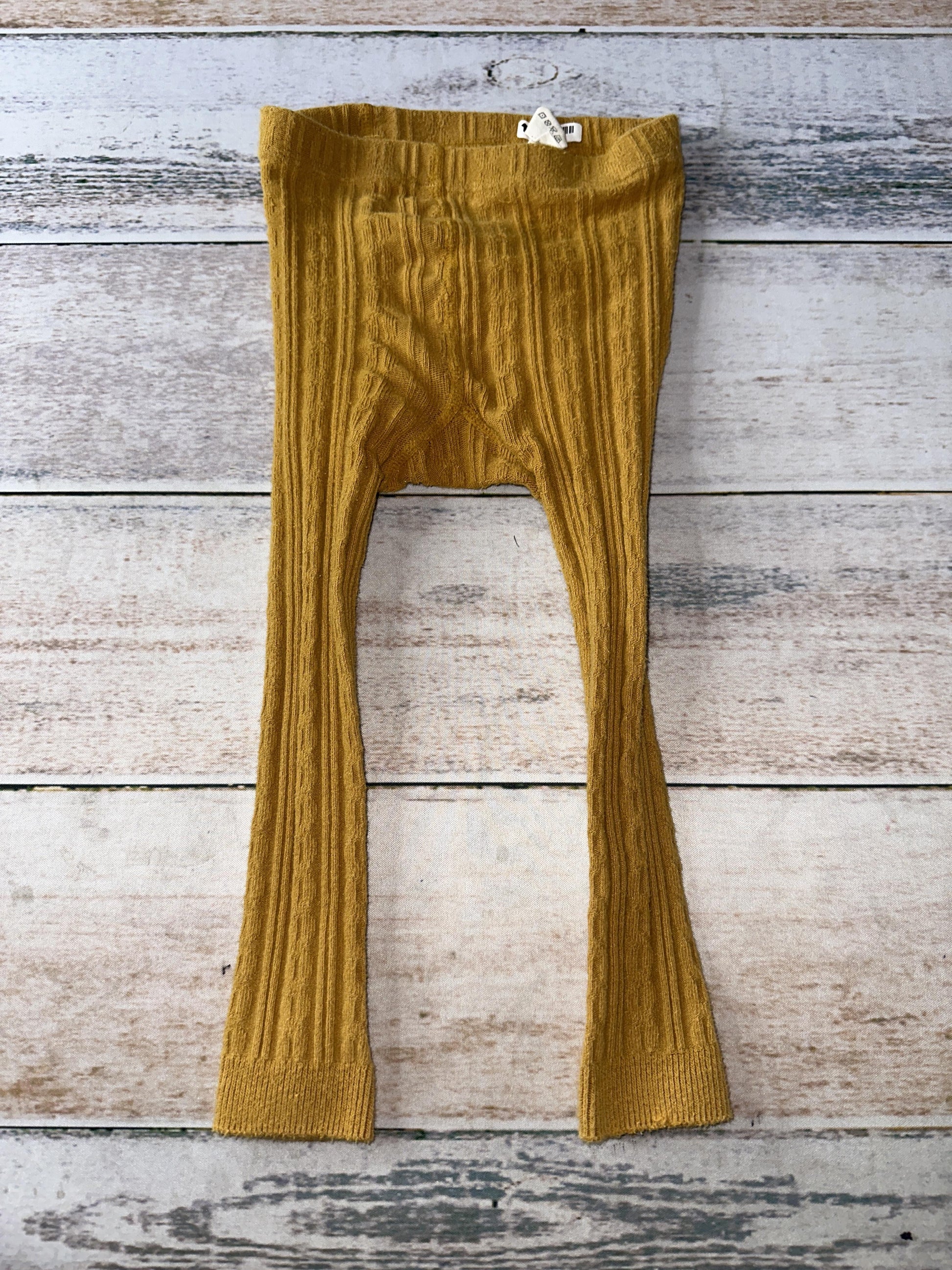 Kate Quinn Girls Mustard Leggings Size: 2T Mustard