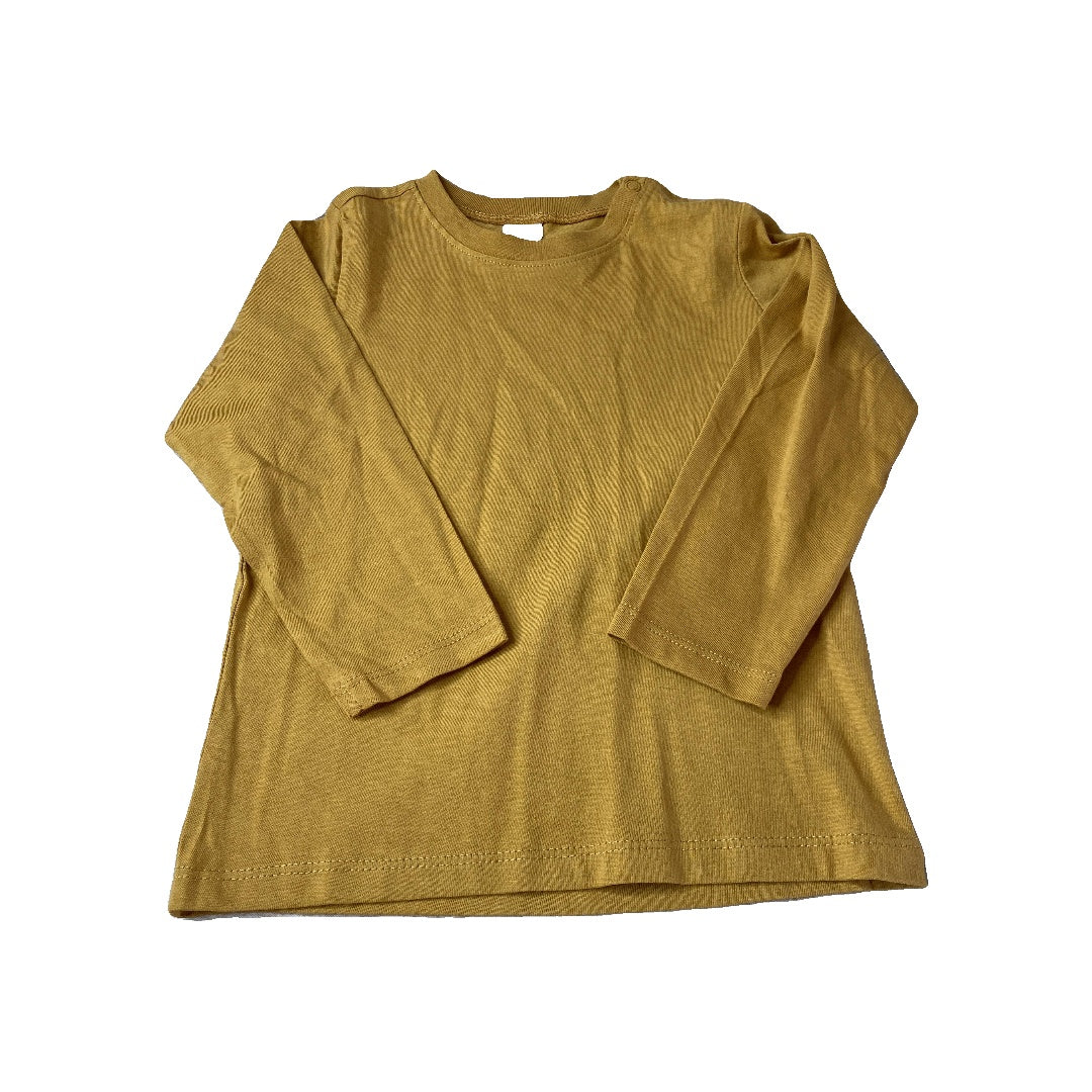 H&M Unisex Mustard Long Sleeve Shirt Size: 2T Mustard