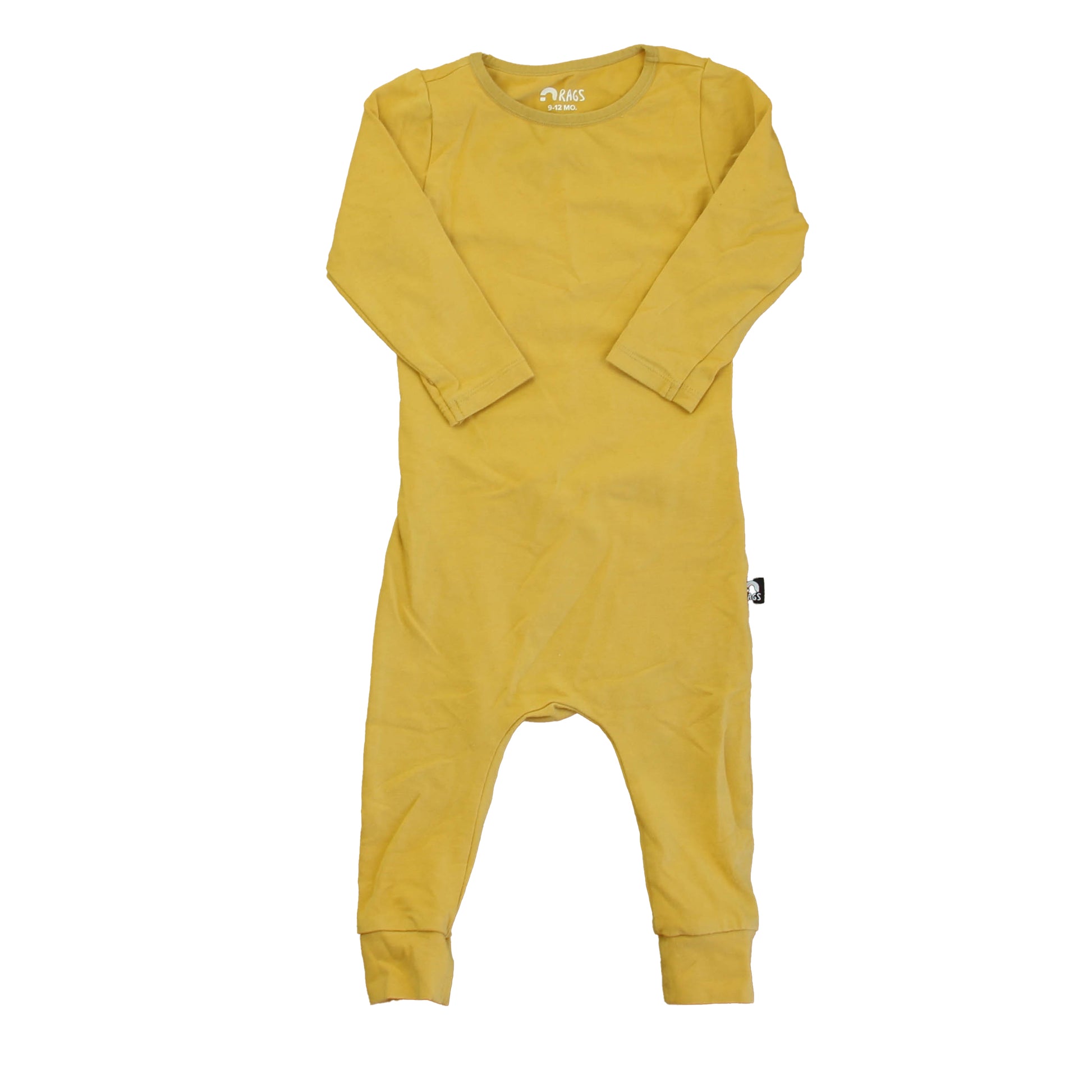 Rags Boys Mustard Long Sleeve Outfit Size: 9-12 Months Mustard