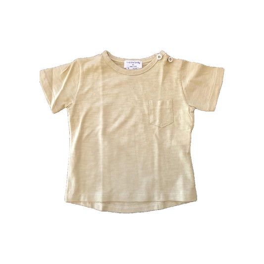 1 + in the family Unisex Mustard T-Shirt Size: 9 months Mustard