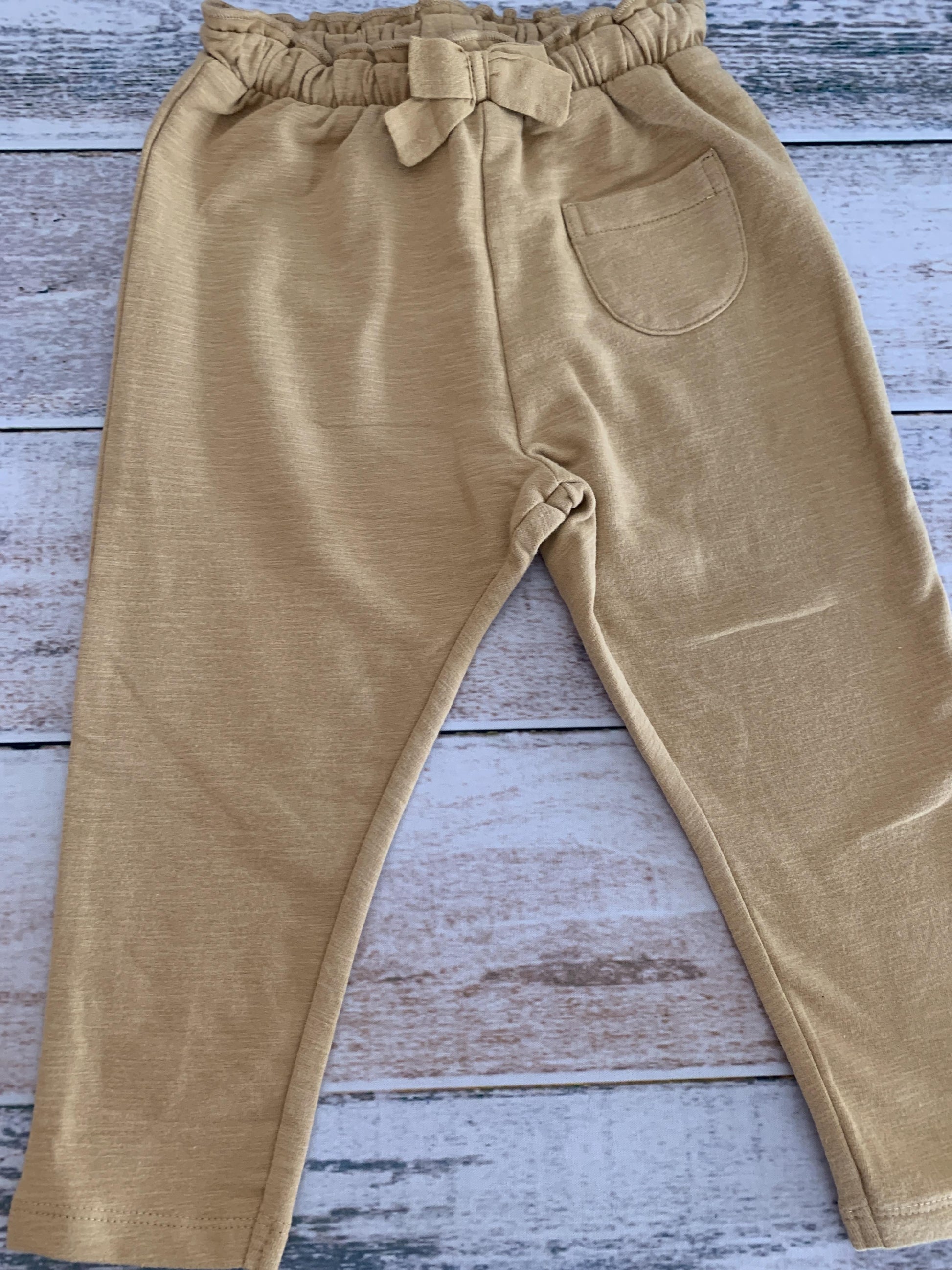 Zara Girls Mustard Pants Size: 18-24 months Mustard