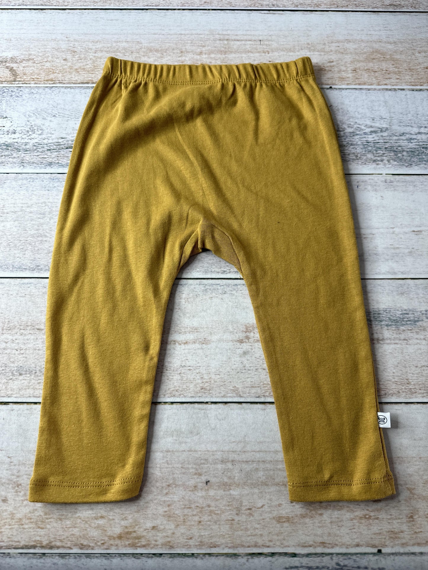 Honest Co Unisex Mustard Pants Size: 24 months Mustard
