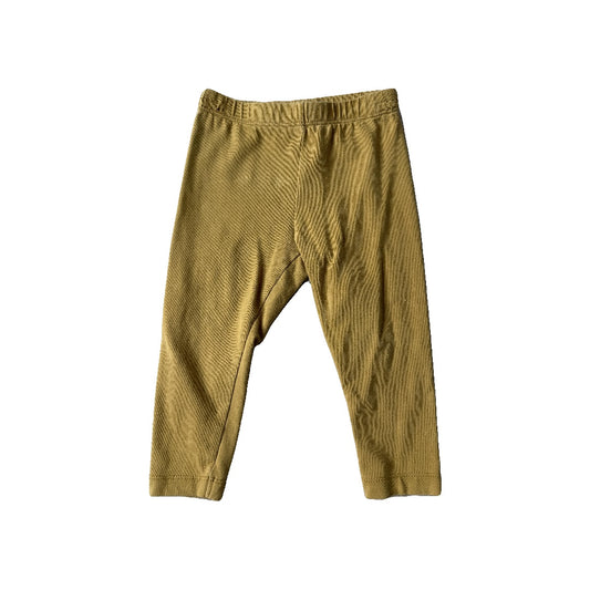 Colored Organics Unisex Mustard Pants Size: 12-18 months Mustard