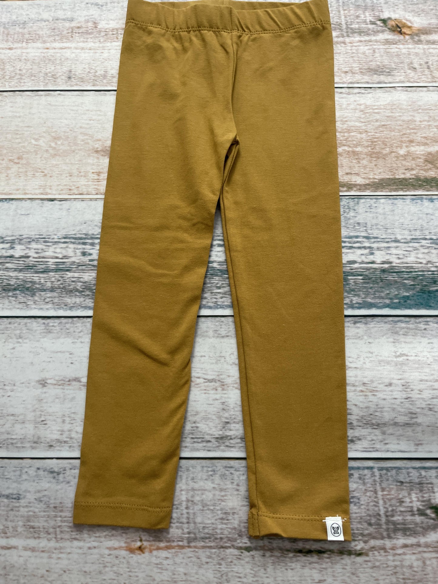 Honest Co Girls Mustard Pants Size: 3T Mustard