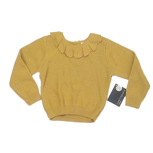Modern Moments Girls Mustard Sweater Size: 3T Mustard