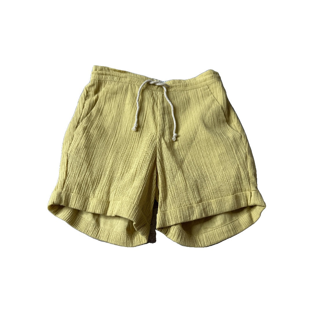 Louise Misha Boys Mustard Shorts Size: 4T Mustard