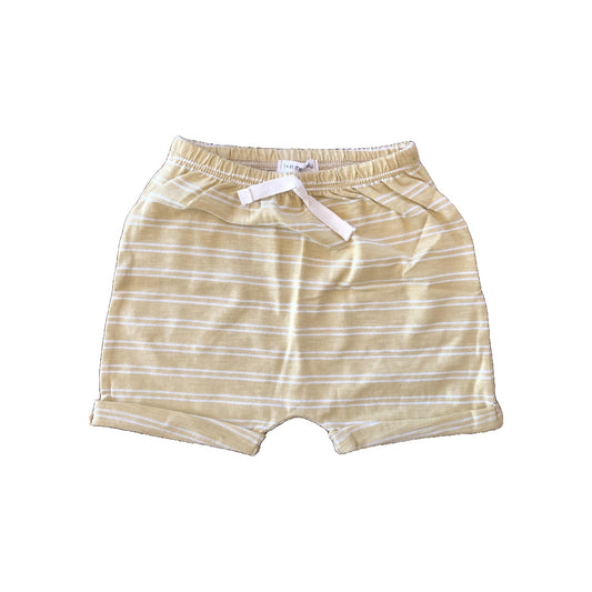 1 + in the family Unisex Mustard Shorts Size: 9 months Mustard