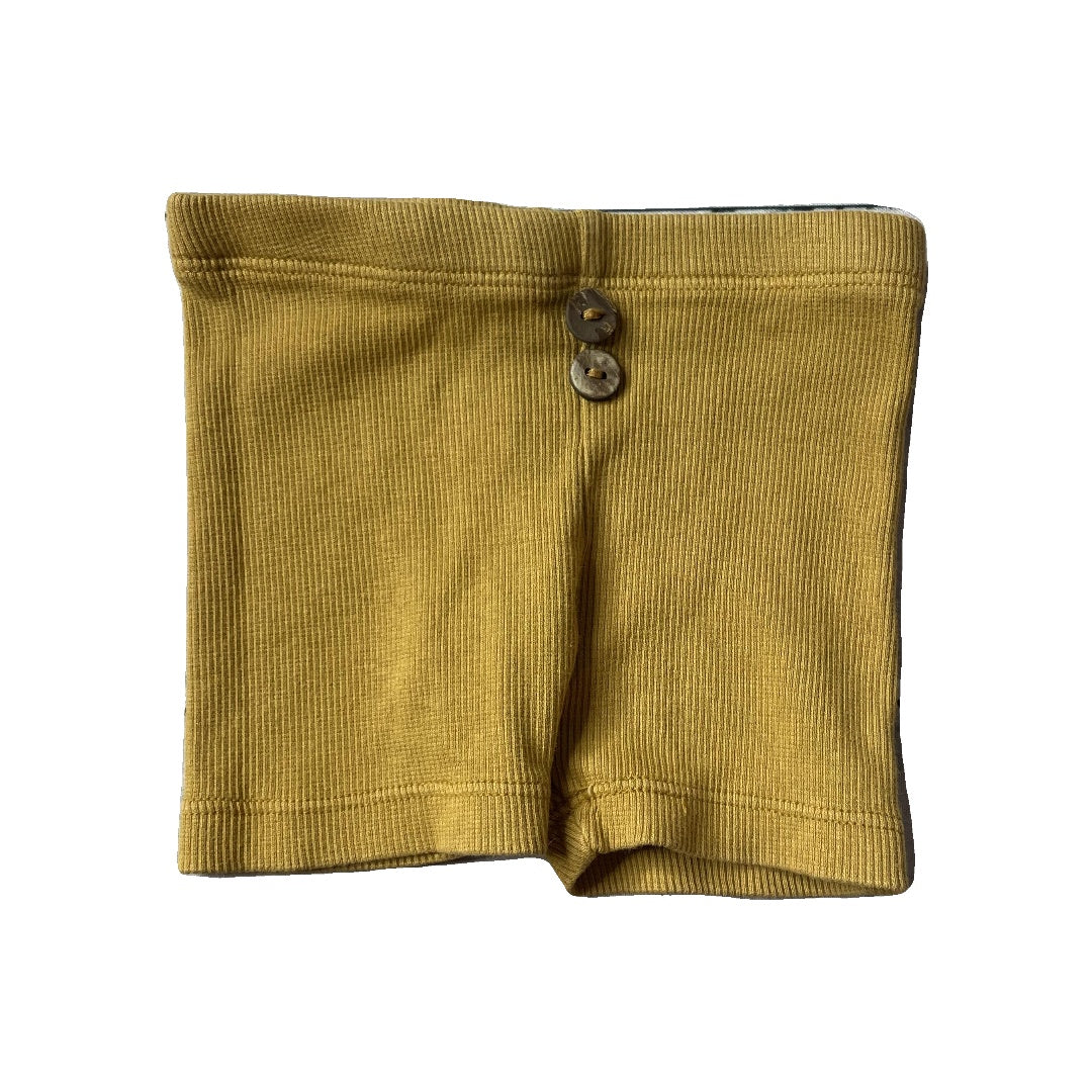 Kidwild Unisex Mustard Shorts Size: 3-6 months Mustard