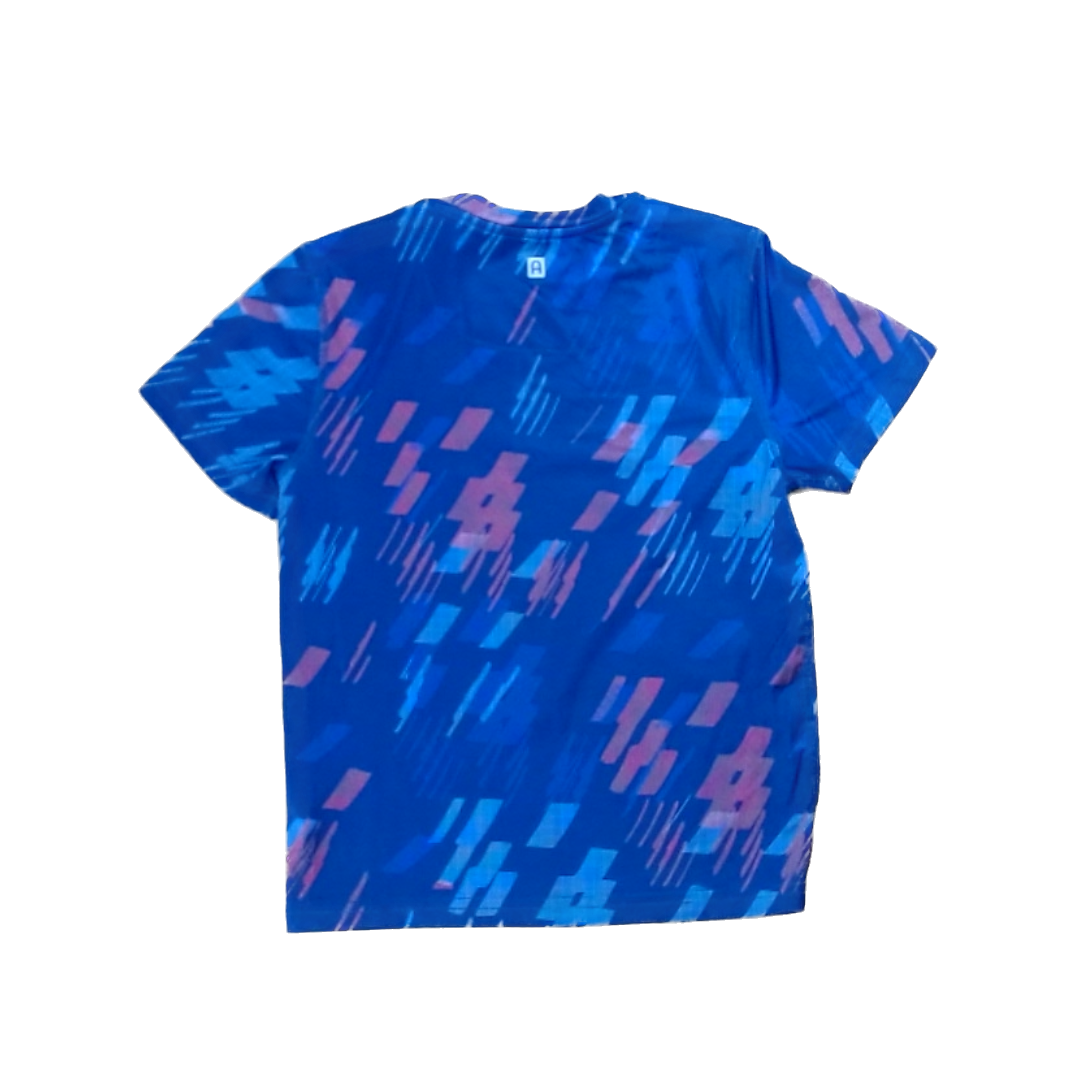 Rockets Of Awesome Boys Navy | Blue and Maroon Design T-Shirt Size: 5T Navy | Blue and Maroon Design