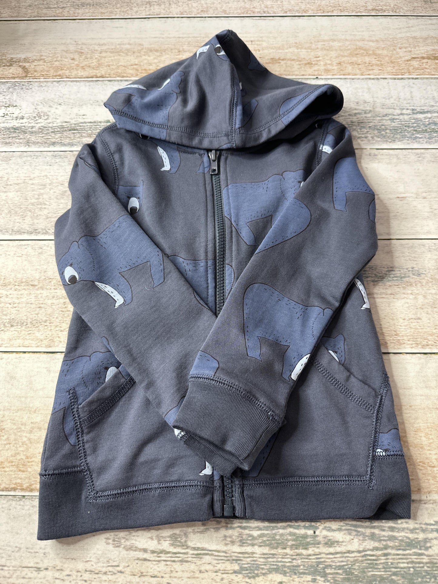Tea Boys Navy Blue | Bear Hoodie Size: 4T Navy Blue | Bear
