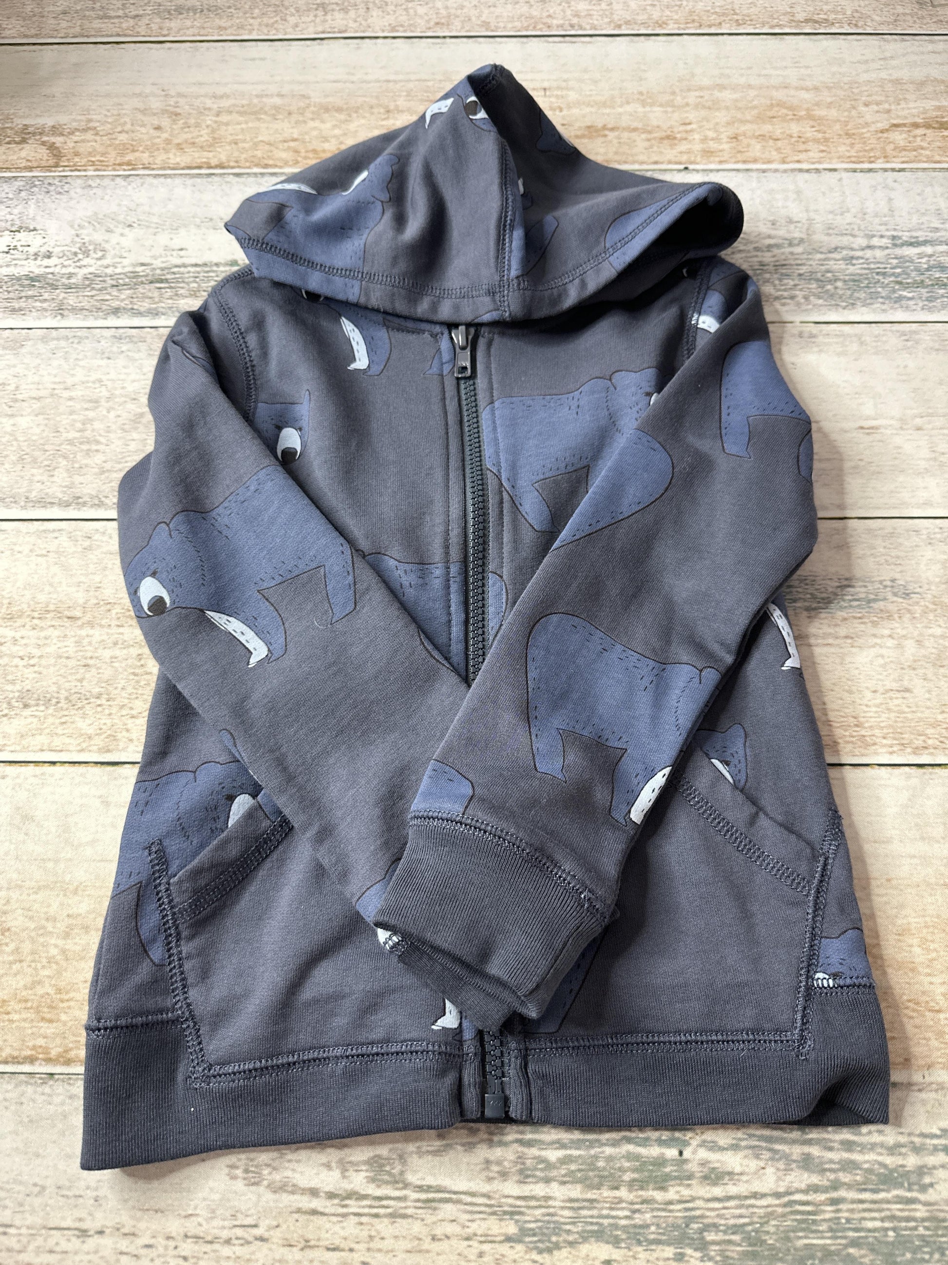Tea Boys Navy Blue | Bear Hoodie Size: 4T Navy Blue | Bear