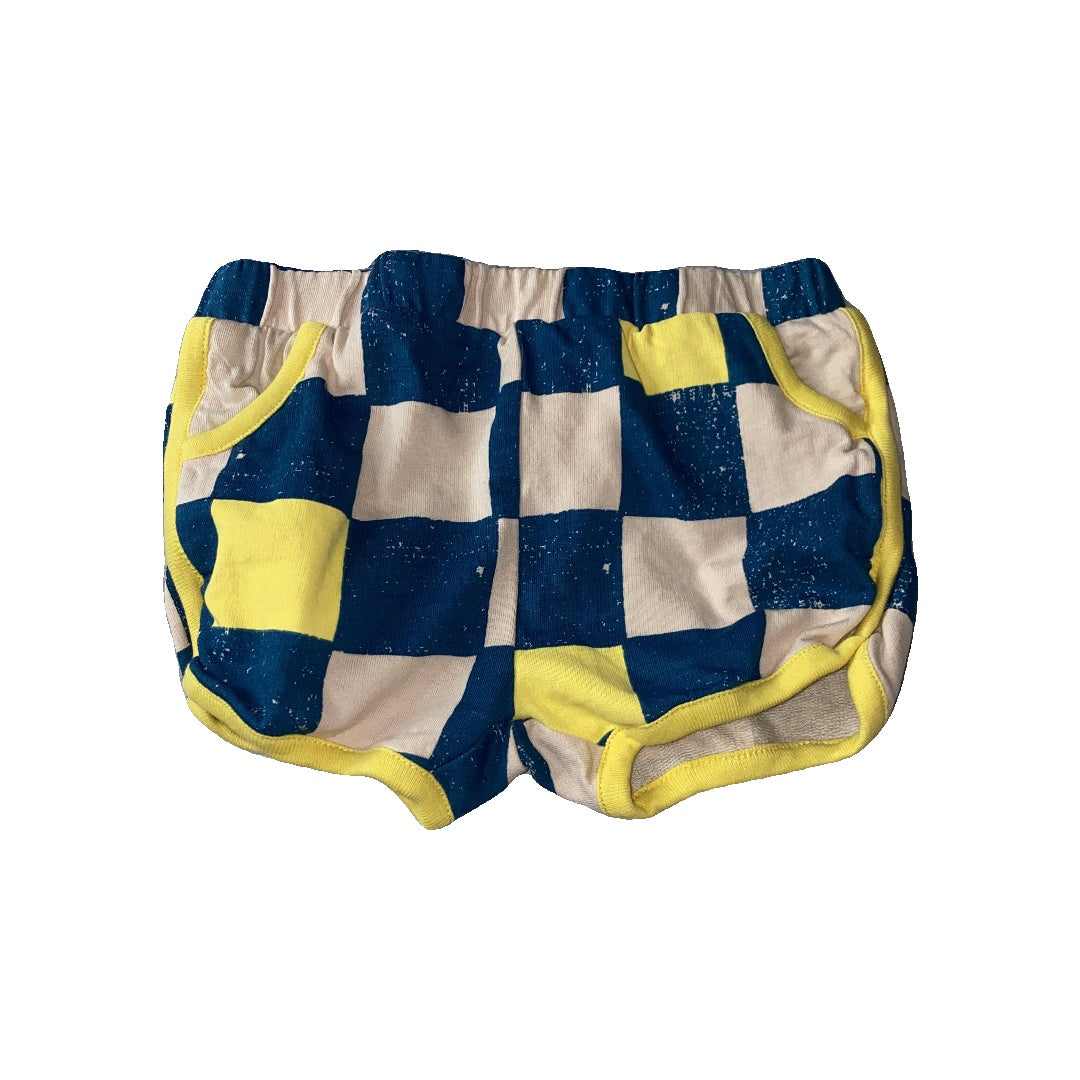 Nordstrom Boys Navy Blue | Beige | Yellow Shorts Size: 18 months Navy Blue | Beige | Yellow