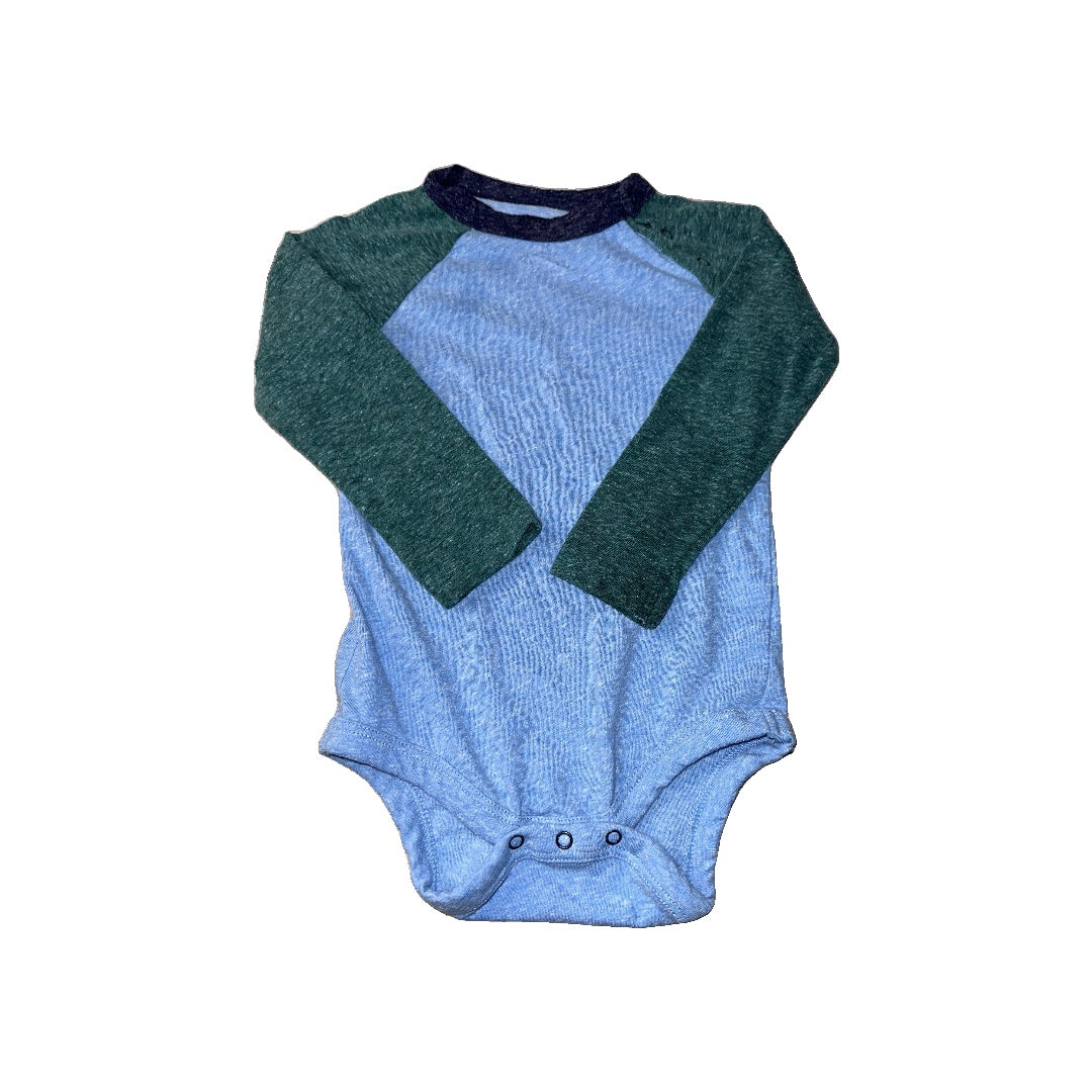 Primary Boys Navy Blue | Blue | Forest Green Onesie Size: 12-18 months Navy Blue | Blue | Forest Green