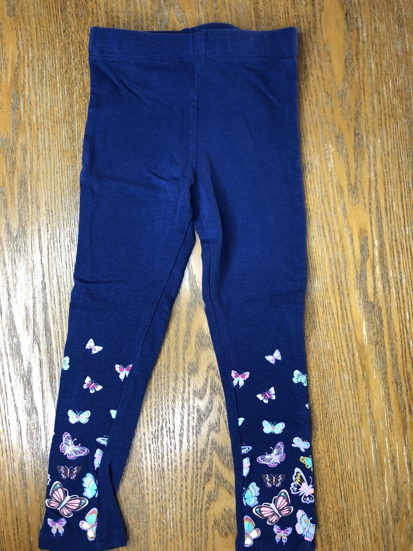 Freestyle Girls Navy Blue | Butterfly Pants Size: 4T Navy Blue | Butterfly