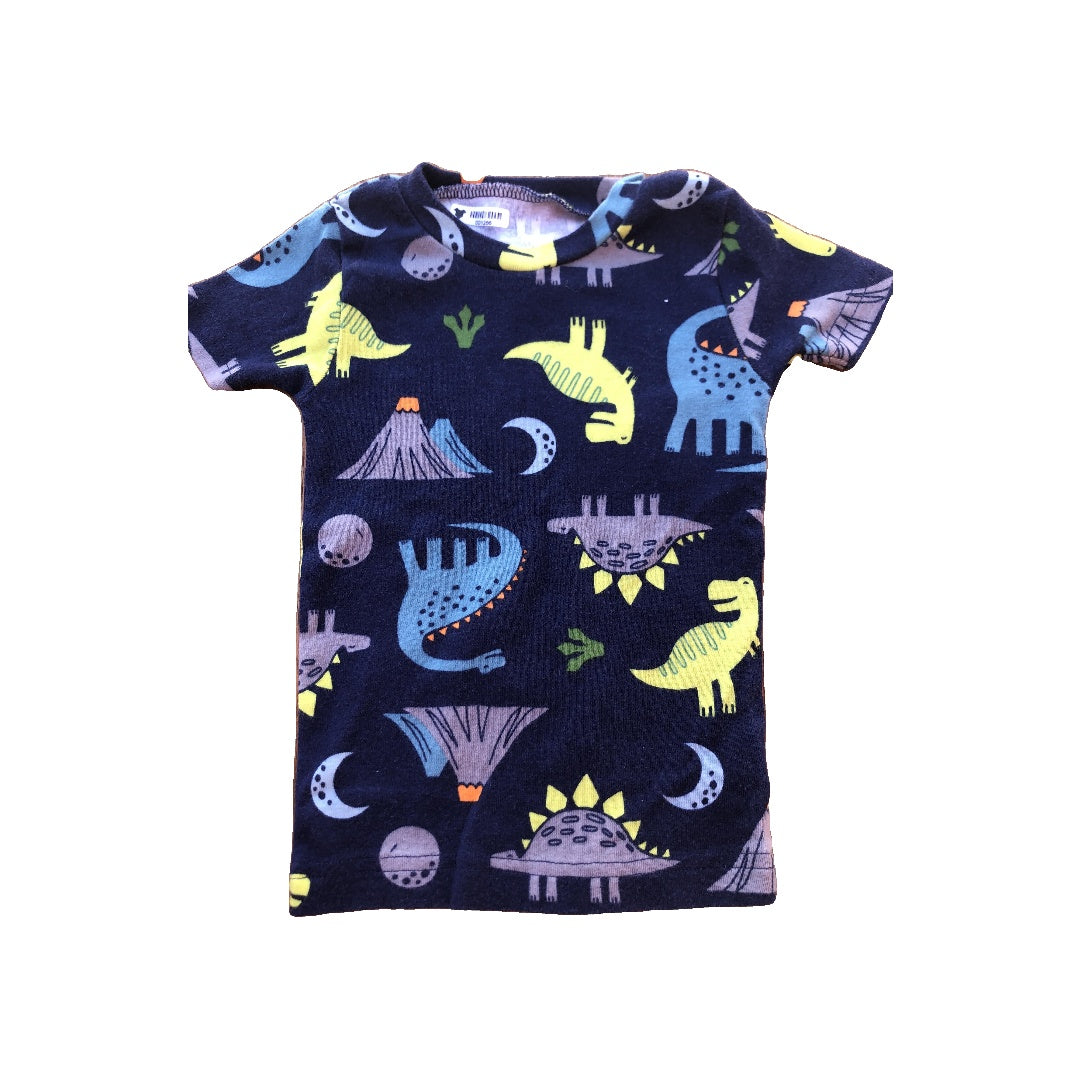 Carters Boys Navy Blue | Dinosaur Pajamas Size: 2 years Navy Blue | Dinosaur