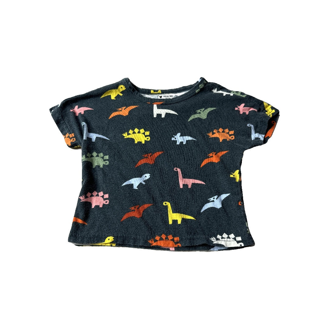 Christian Robinson Boys Navy Blue | Dinosaur T-Shirt Size: 18 months Navy Blue | Dinosaur