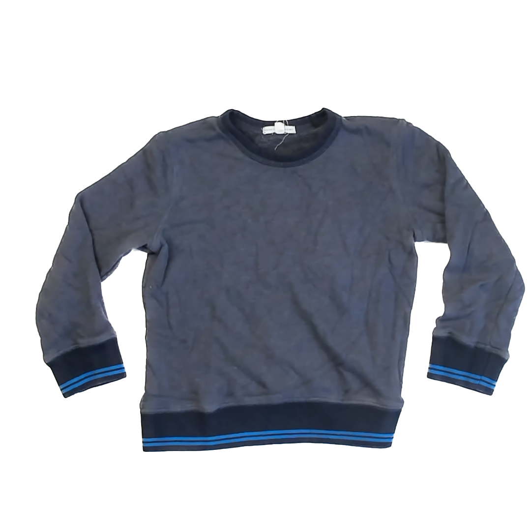Rockets Of Awesome Boys Navy | Blue Edges Sweater Size: 10-12 Years Navy | Blue Edges