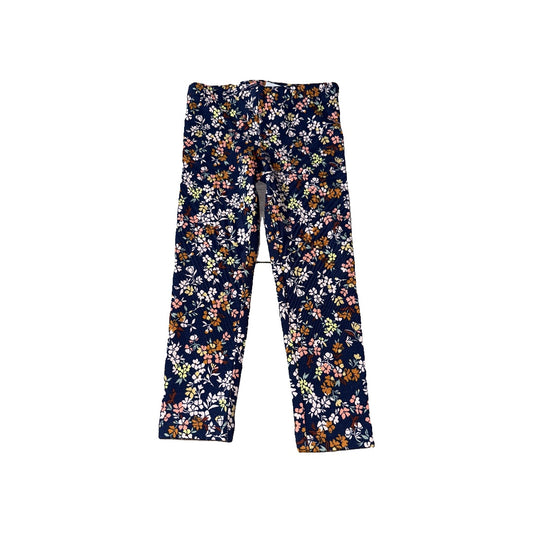 Carters Girls Navy Blue | Floral Pants Size: 2T Navy Blue | Floral